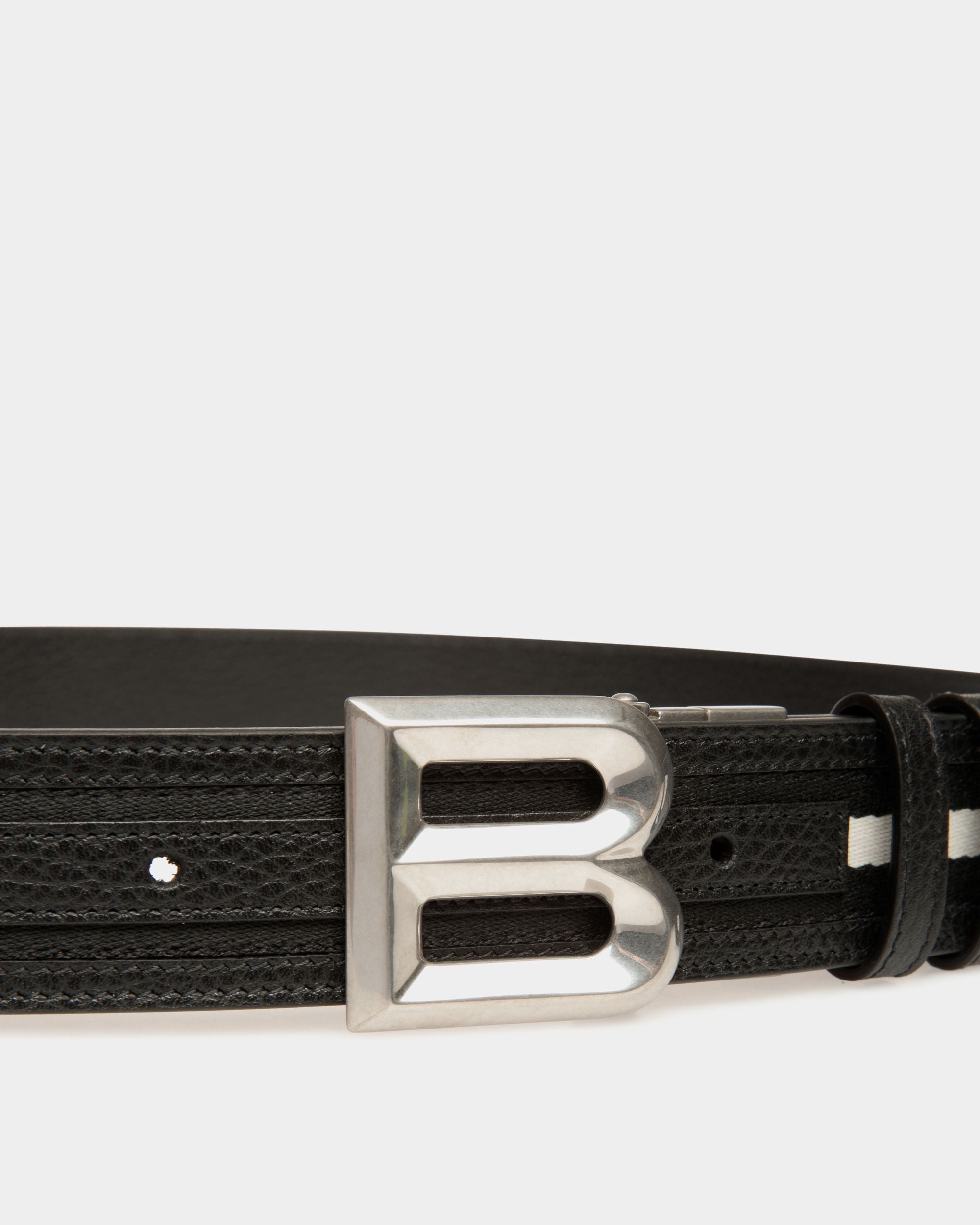 B Bold 35mm リバーシブル ベルト ファブリック＆レザー - 男性 - Bally - 04