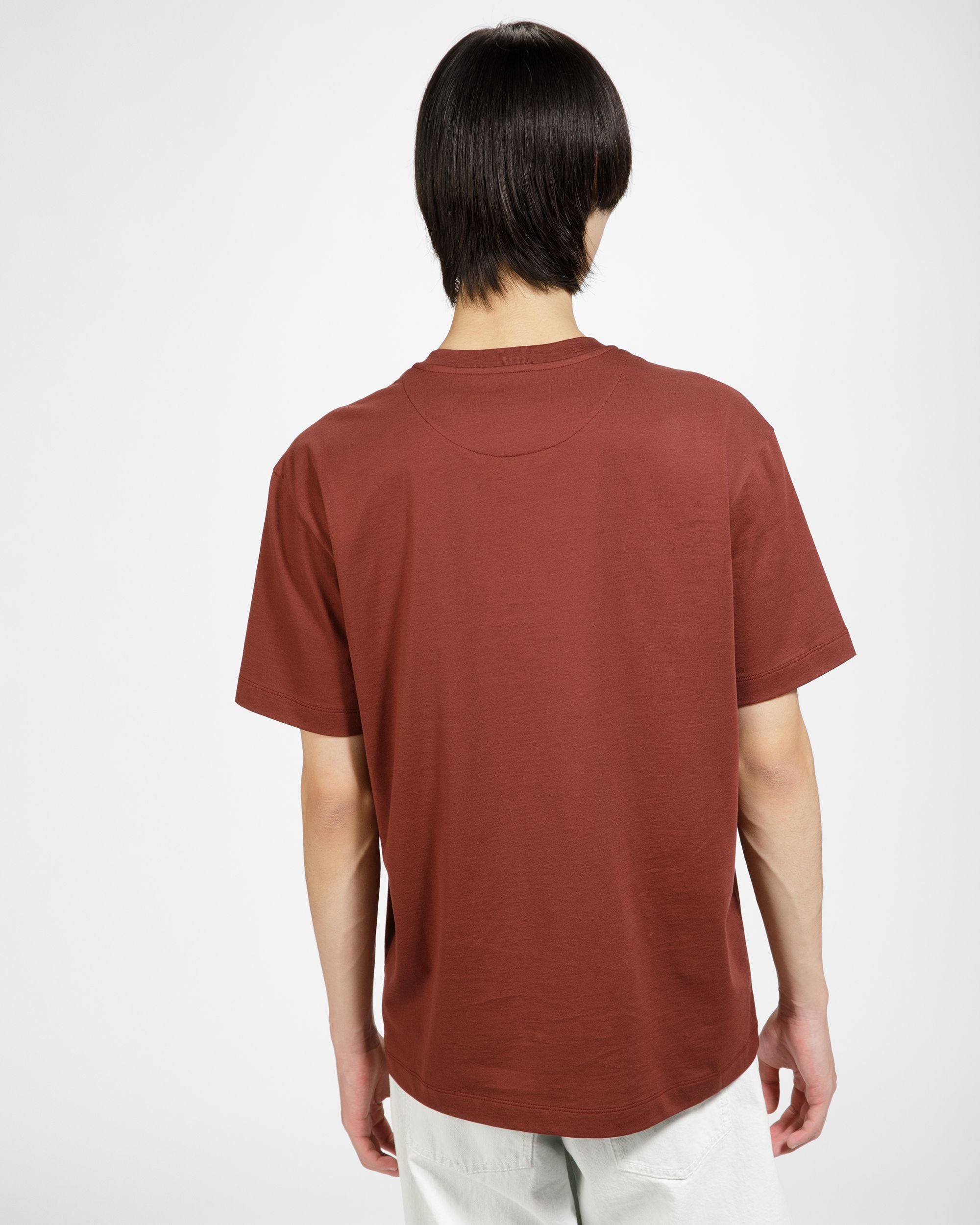ラビット ロゴエンブロイダリー Tシャツ ヘリテージレッド コットン Tシャツ - 男性 - Bally - 02