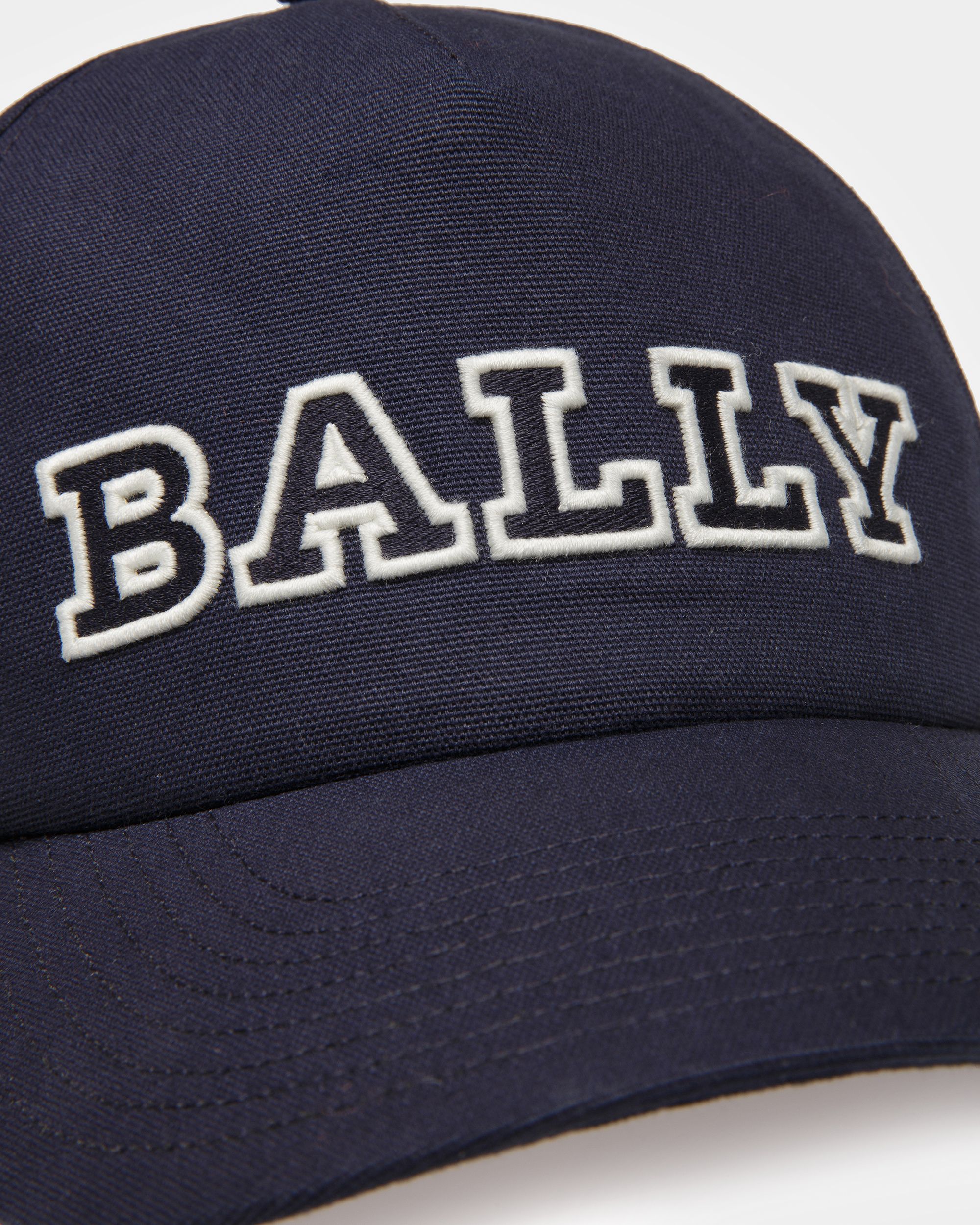 インク コットン ベースボールキャップ - 男性 - Bally - 03