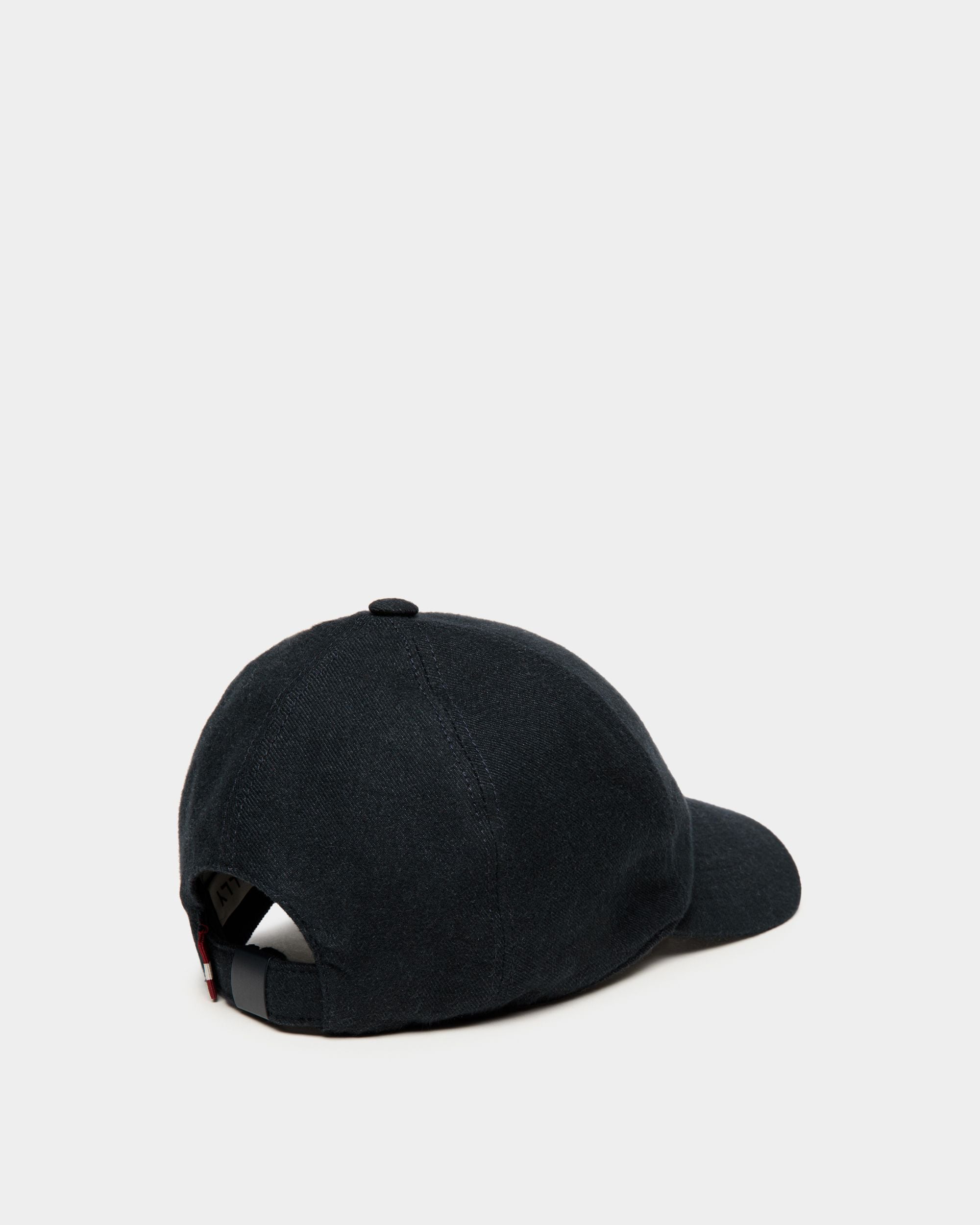 ベースボールキャップ ロゴ Navy Blue コットン - 男性 - Bally - 02
