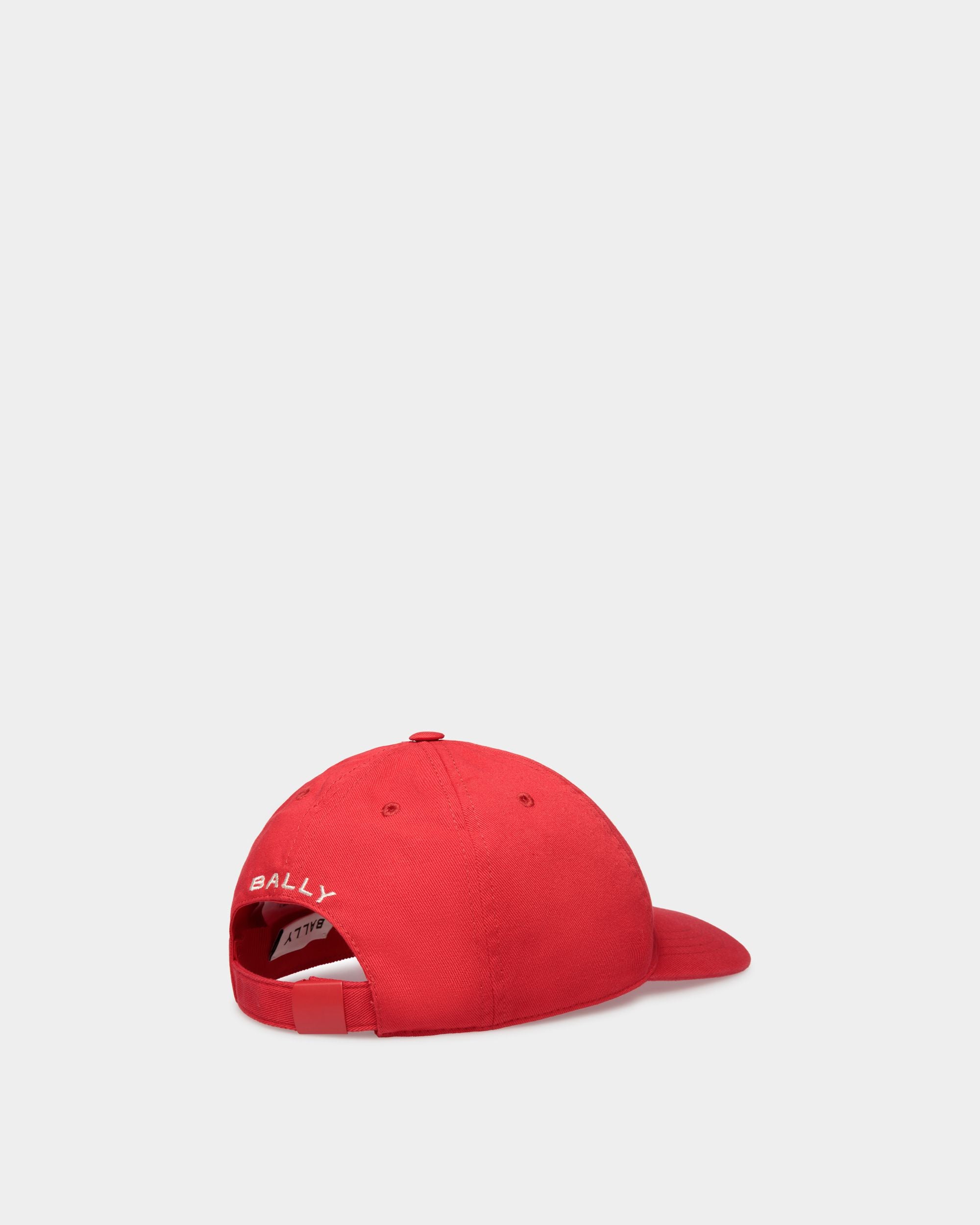 ベースボールキャップ Candy Red コットン - 男性 - Bally - 02