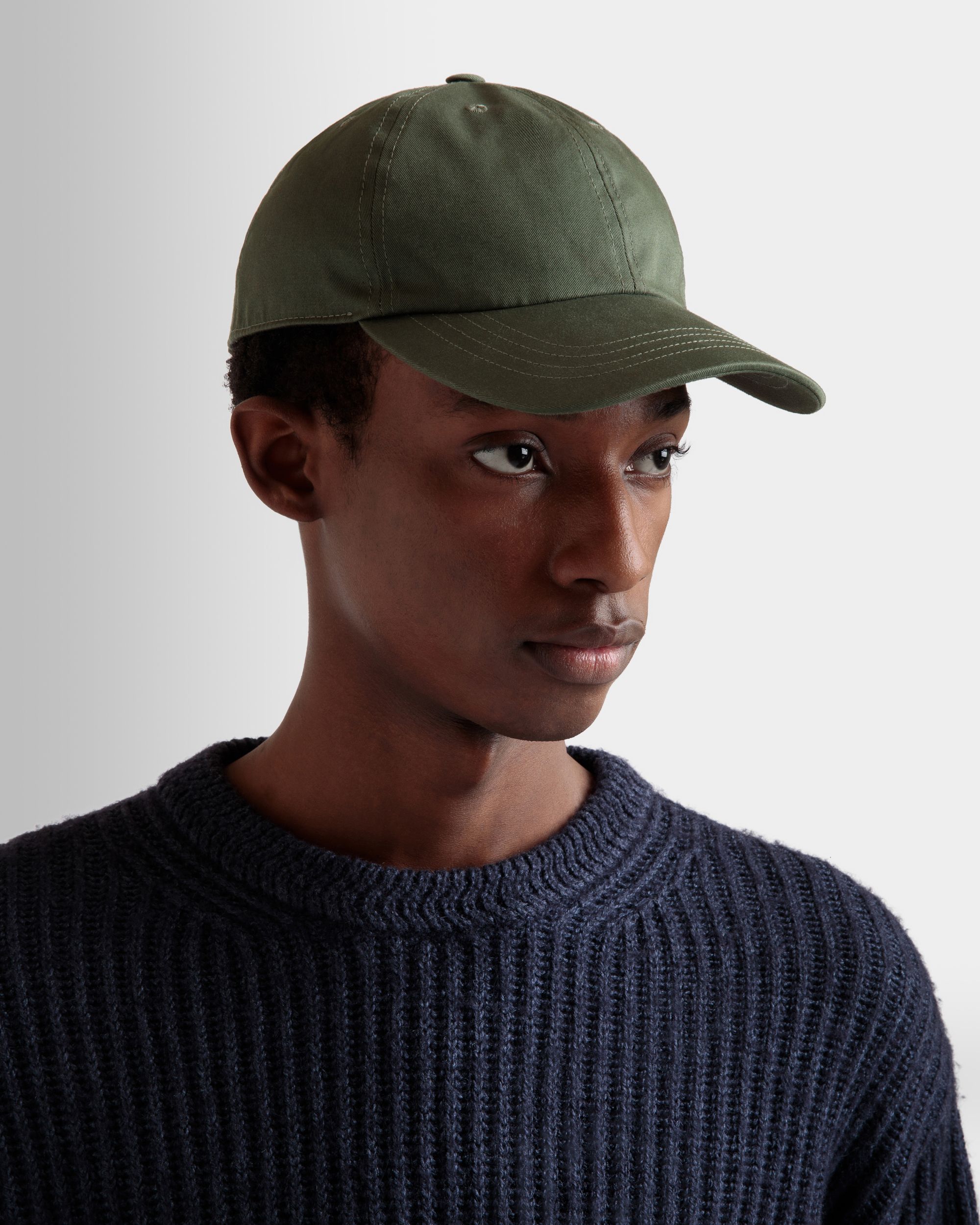 ベースボールキャップ Ballyクレストロゴ Military Green コットン - 男性 - Bally - 02