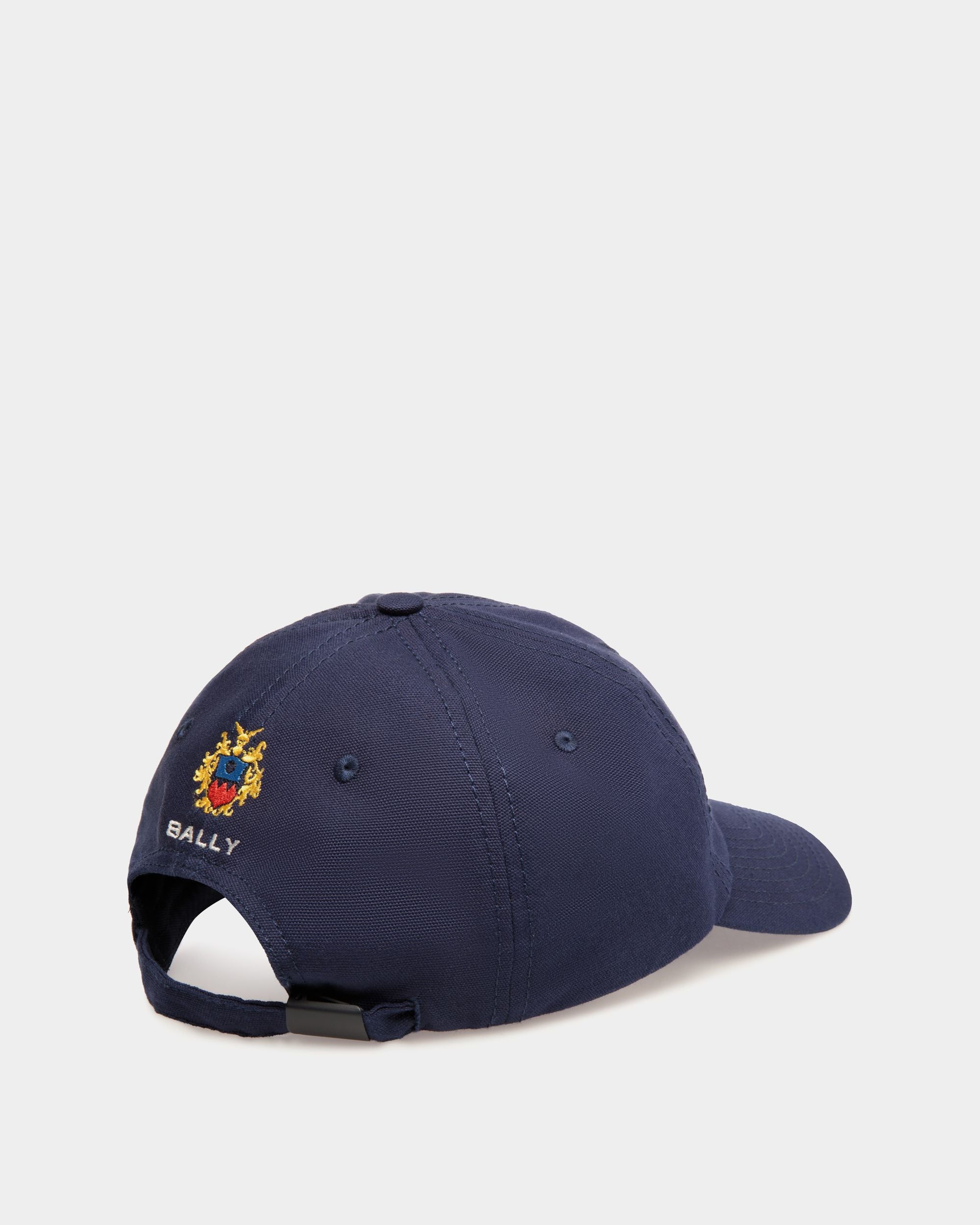 Bally By YK Jeong ベースボールキャップ Navy Blue コットン - 男性 - Bally - 02