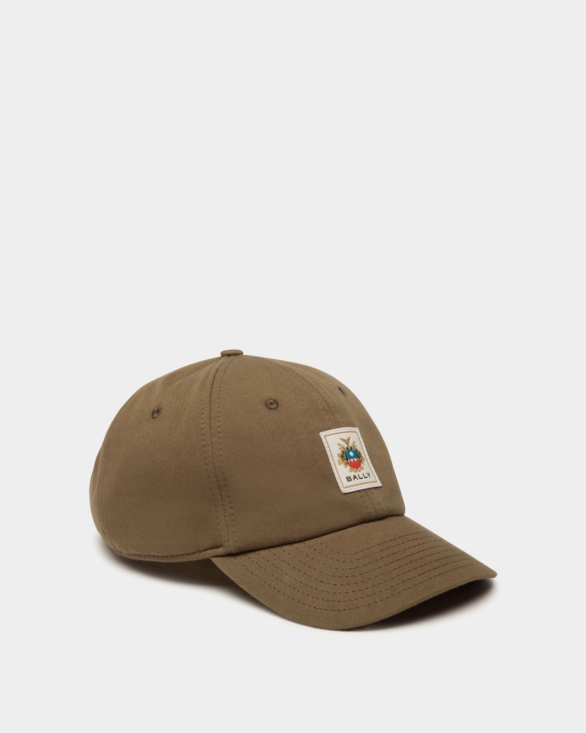 ベースボールキャップ Ballyクレストラベル ブラウン コットン - 男性 - Bally - 01