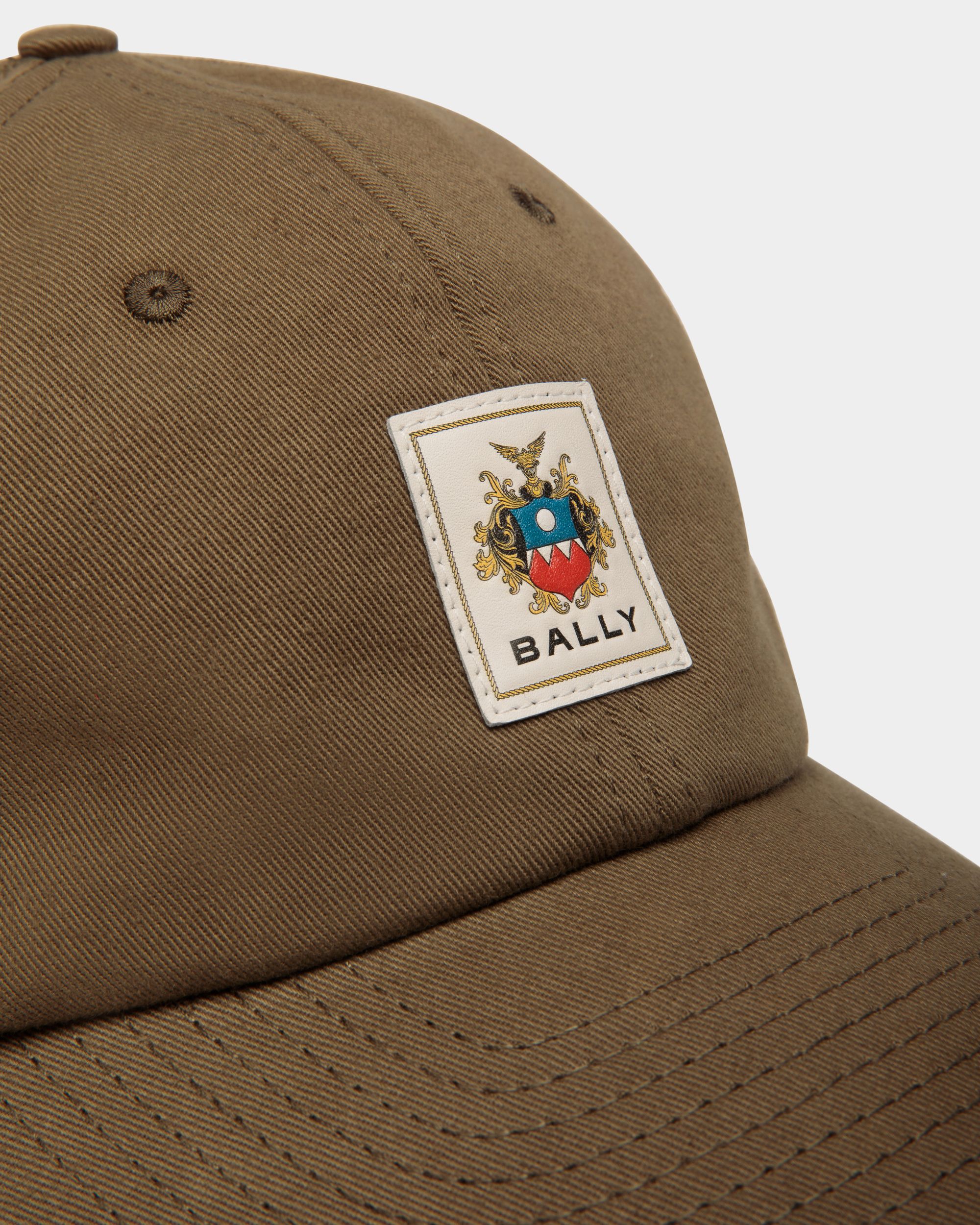 ベースボールキャップ Ballyクレストラベル ブラウン コットン - 男性 - Bally - 04