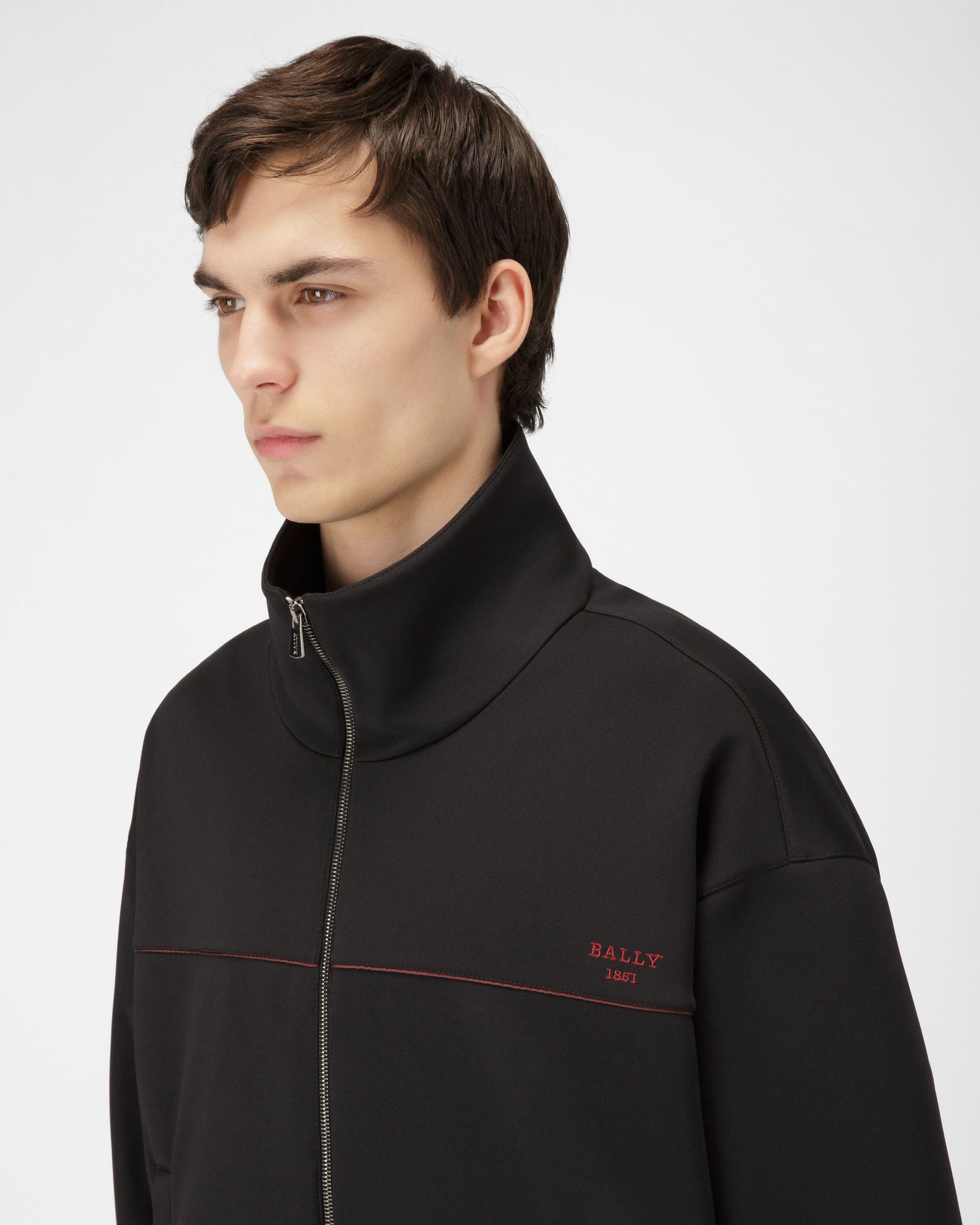 ブラック ポリエステルミックス スウェットシャツ - 男性 - Bally - 02