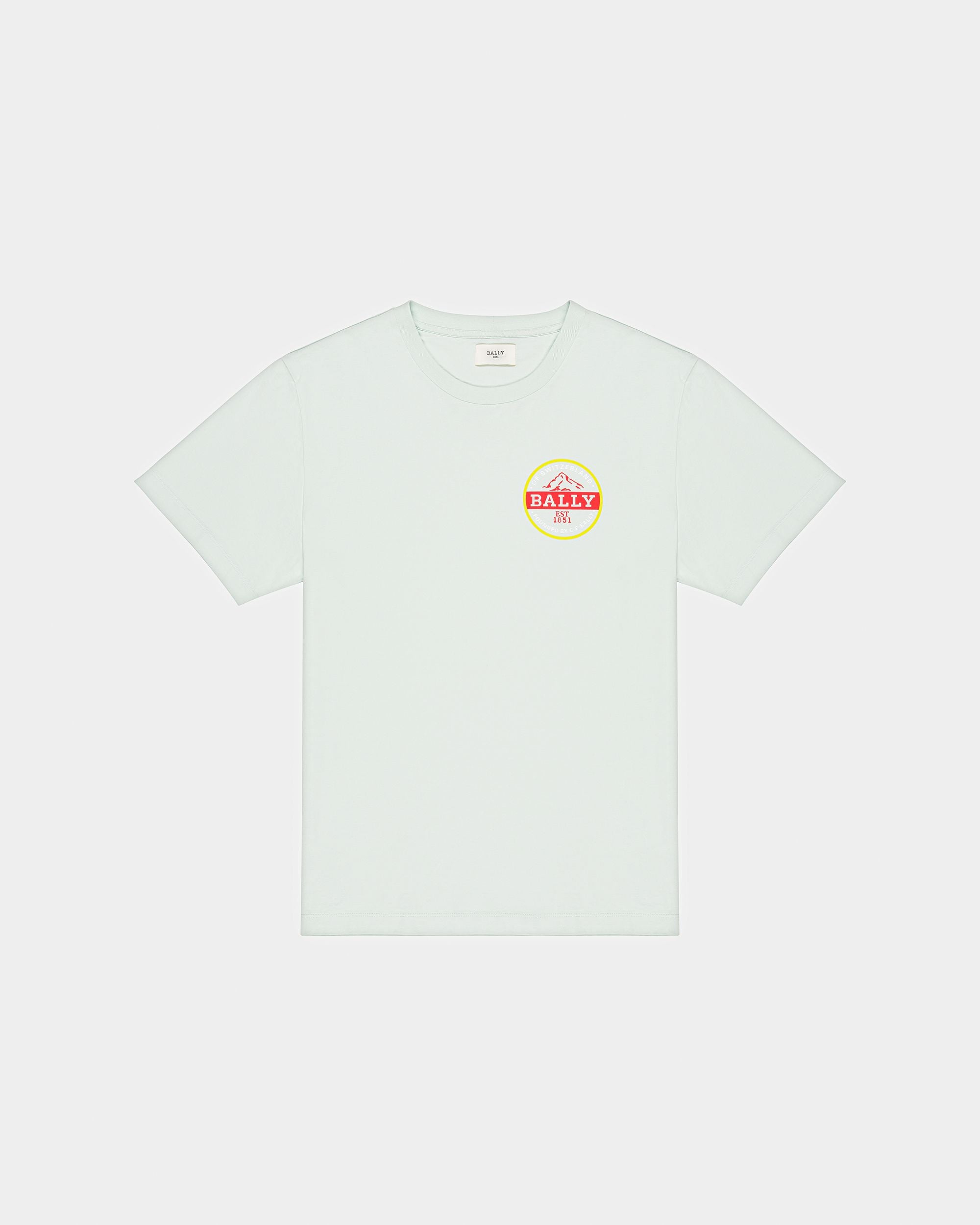 ヘリテージ ロゴ Tシャツ ホワイト コットン Tシャツ - 男性 - Bally - 05