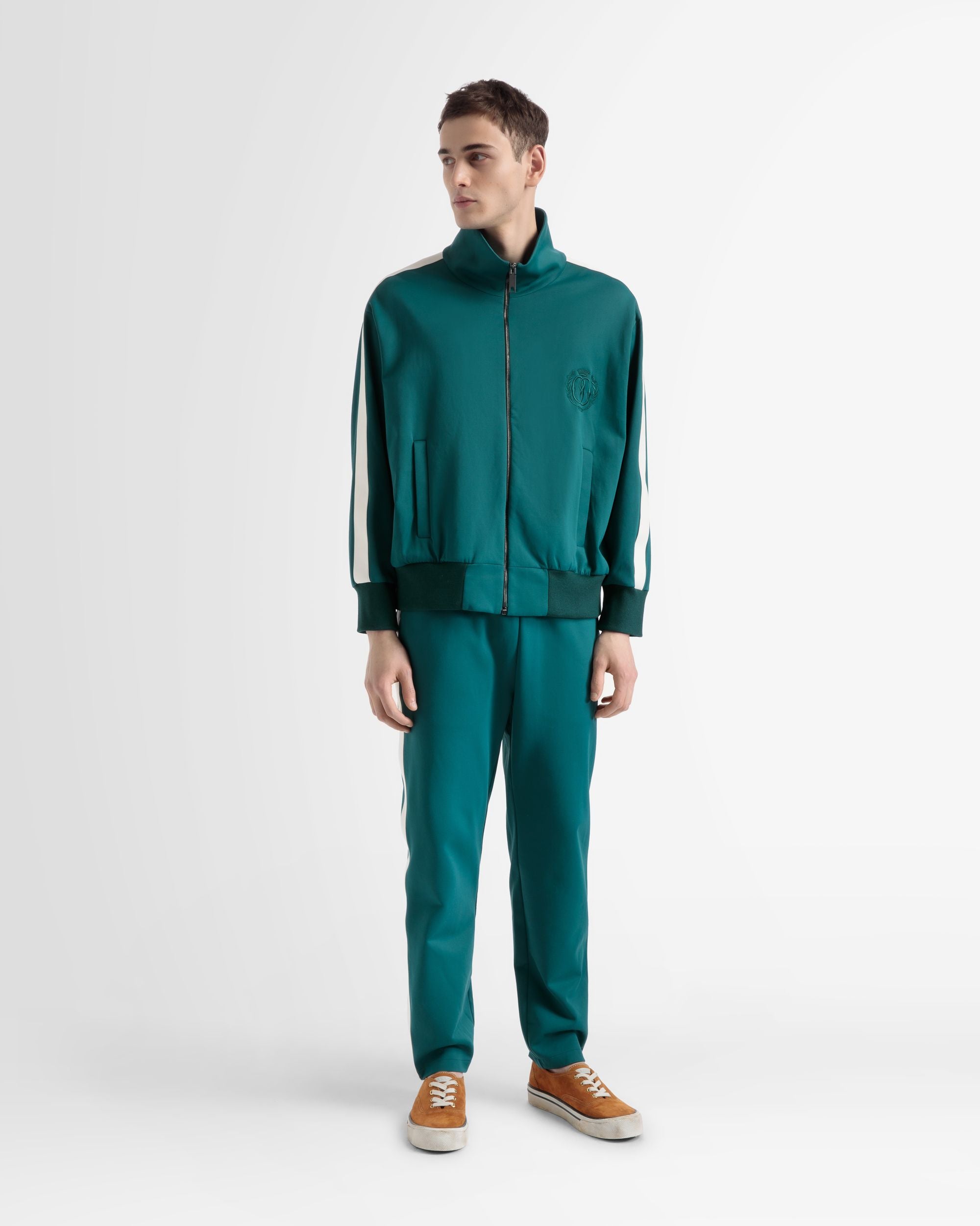 スポーツ パンツ グリーン コットン ブレンド - 男性 - Bally - 02