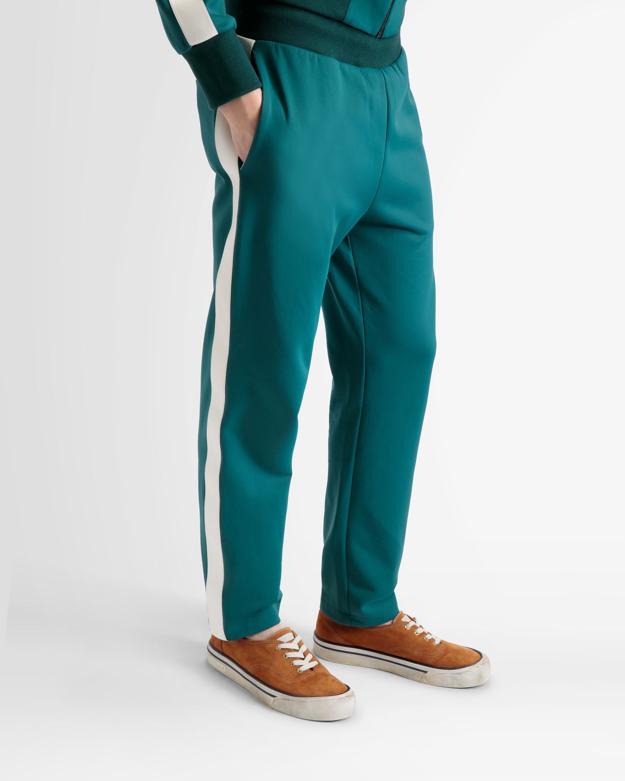 スポーツ パンツ グリーン コットン ブレンド - 男性 - Bally - 03