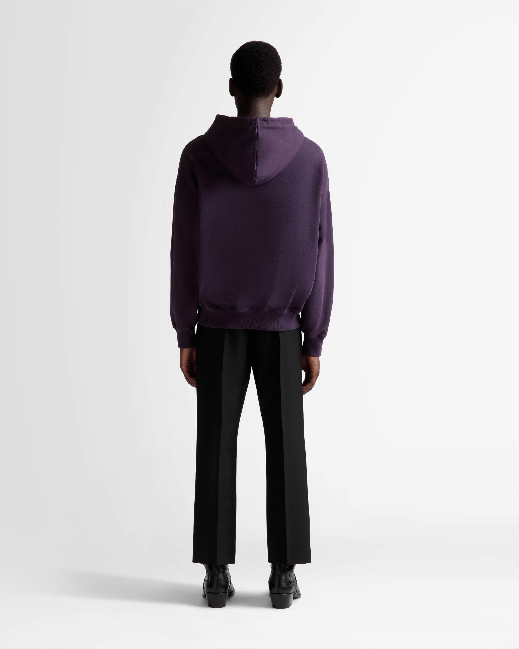 メタリック スウェットパーカー オーキッド コットン - 男性 - Bally - 06