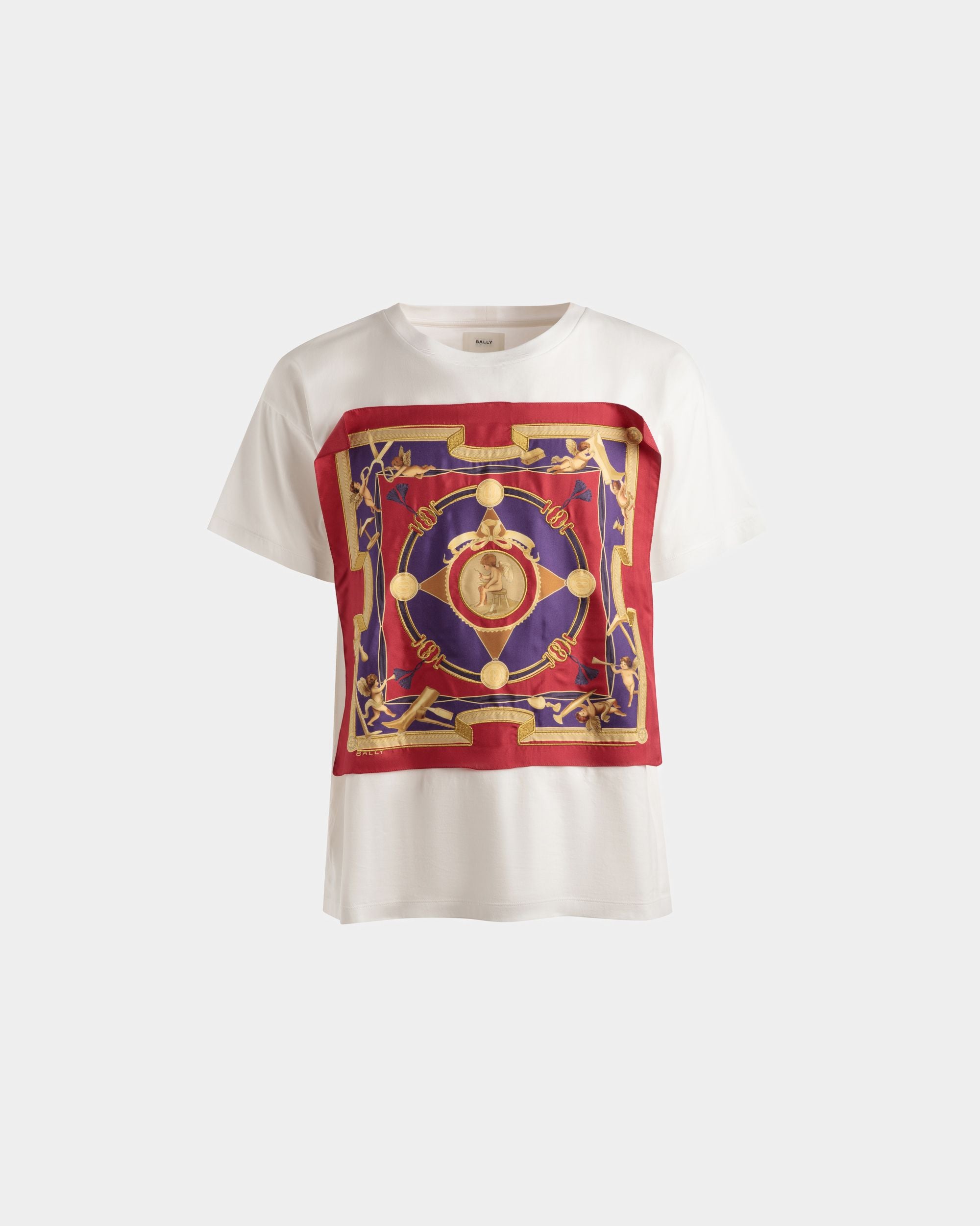 プリント Tシャツ ホワイト コットン - 男性 - Bally - 01