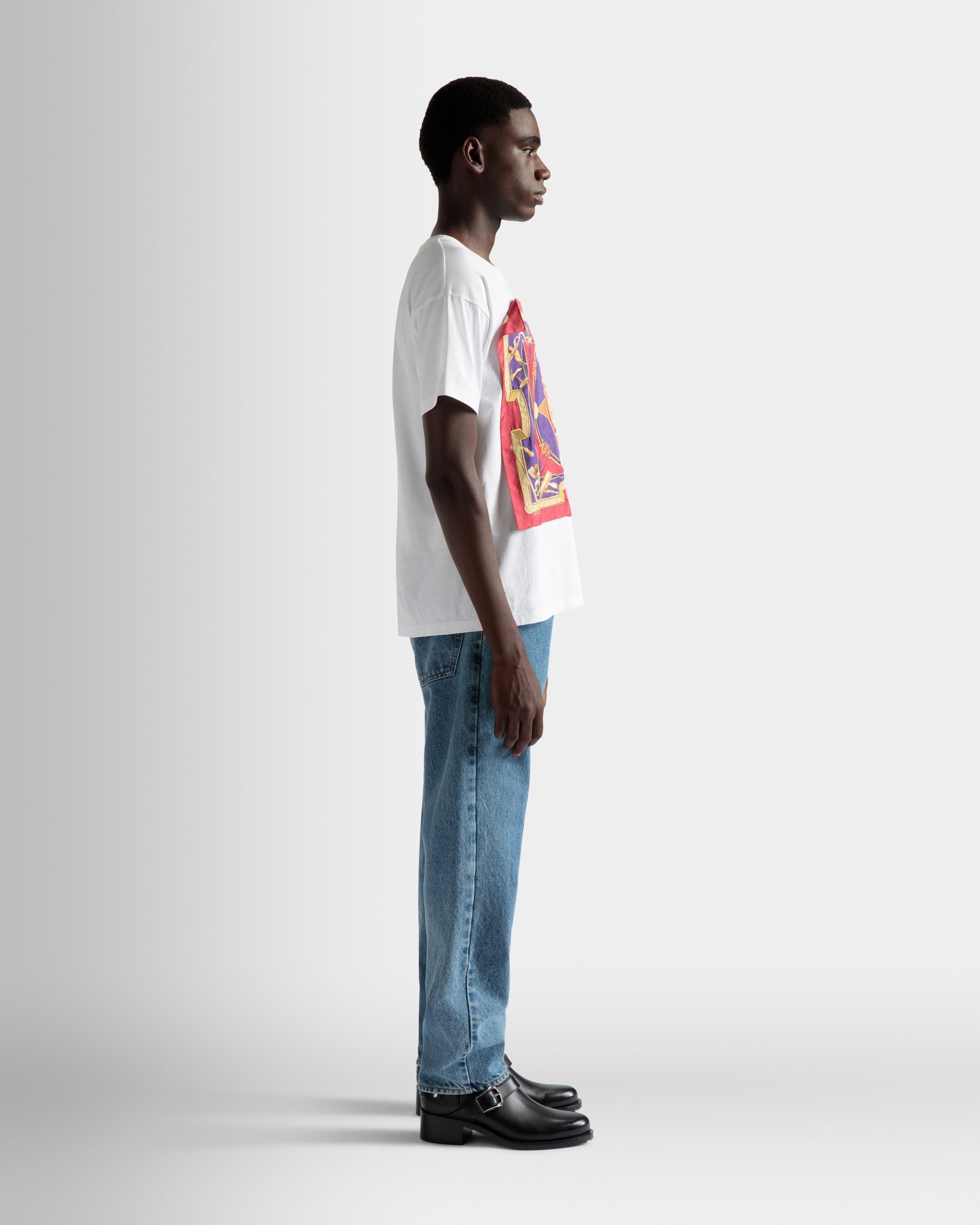 プリント Tシャツ ホワイト コットン - 男性 - Bally - 05