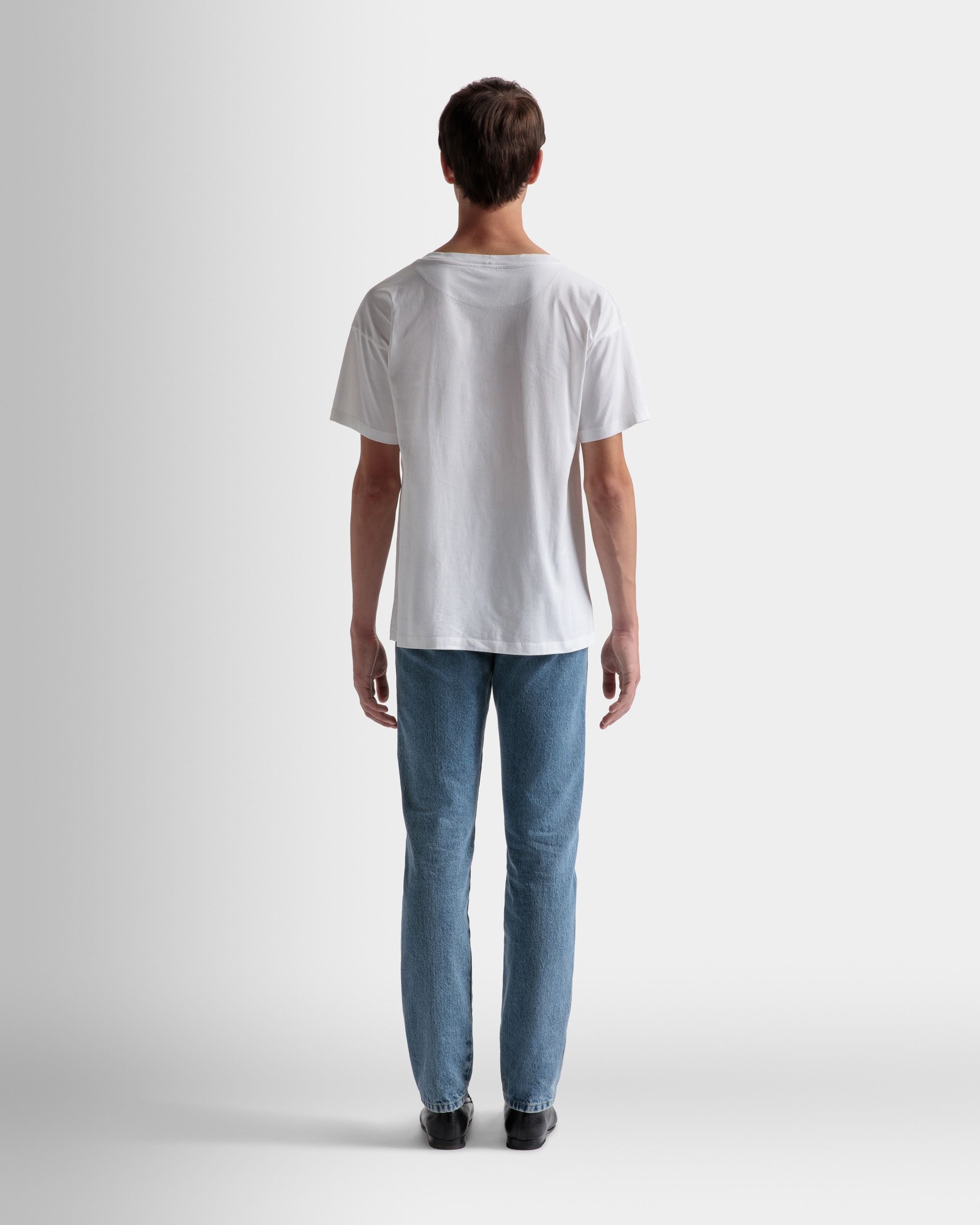 プリント Tシャツ ホワイト コットン - 男性 - Bally - 06