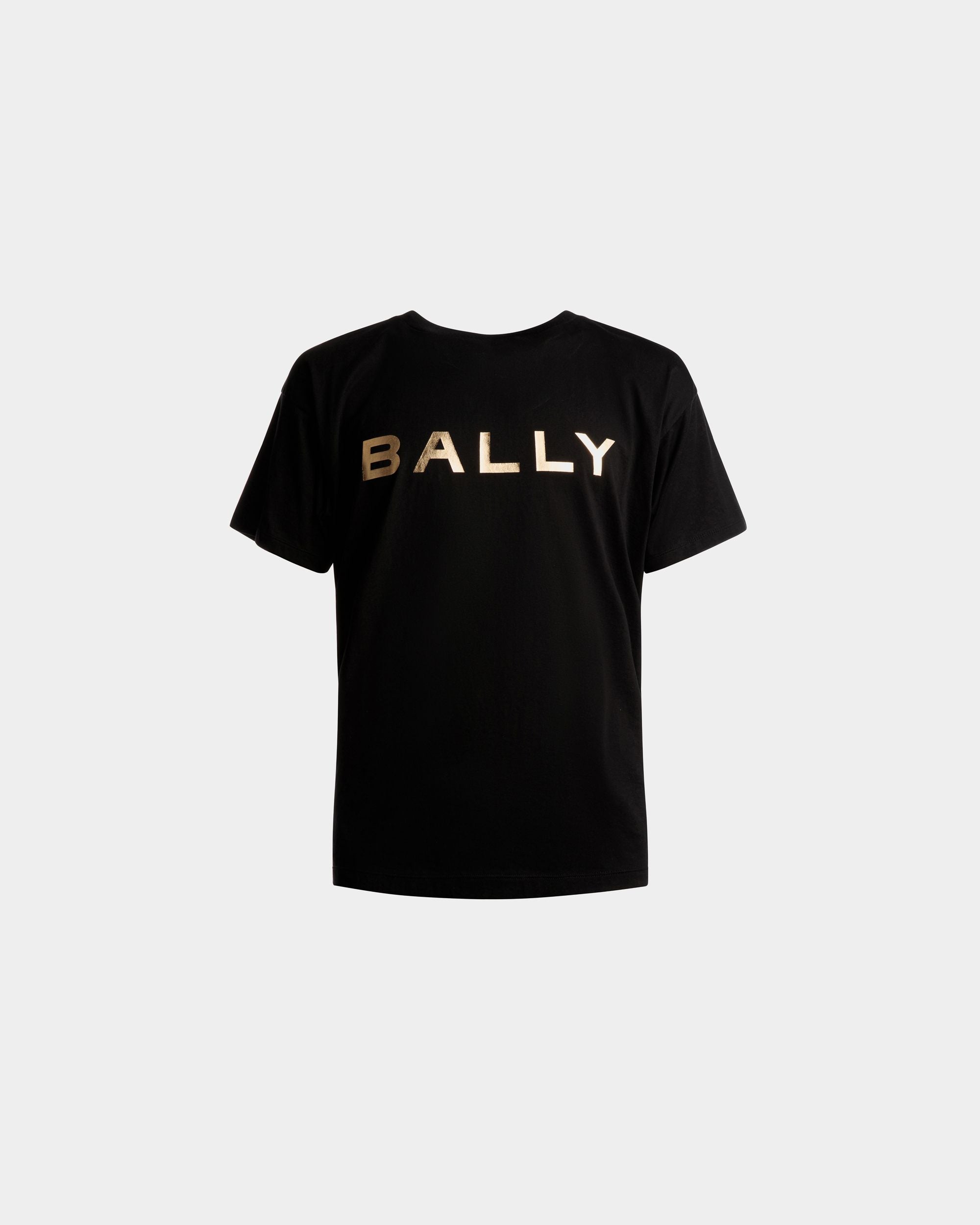 ロゴ Tシャツ ブラック コットン - 男性 - Bally - 01