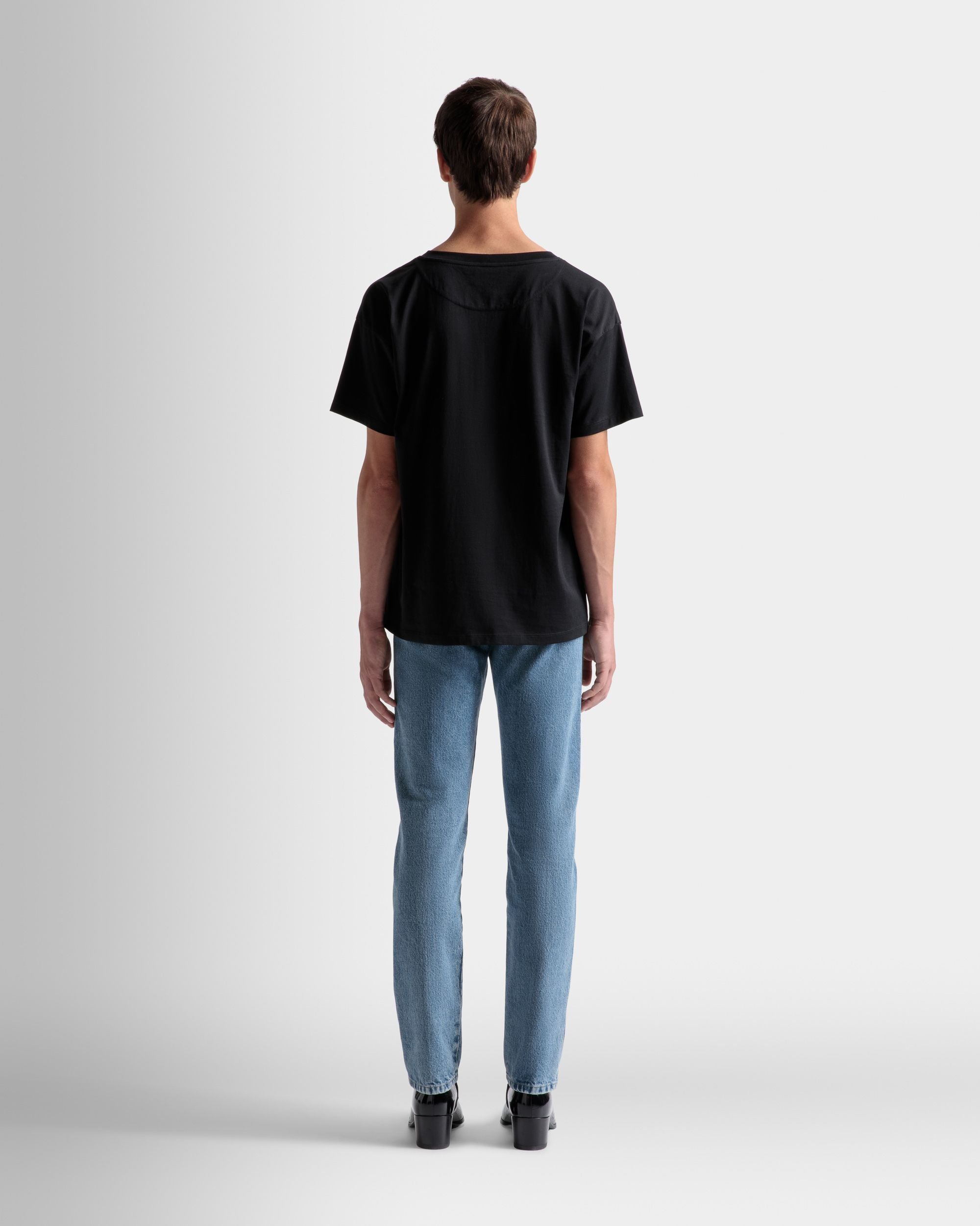 ロゴ Tシャツ ブラック コットン - 男性 - Bally - 06