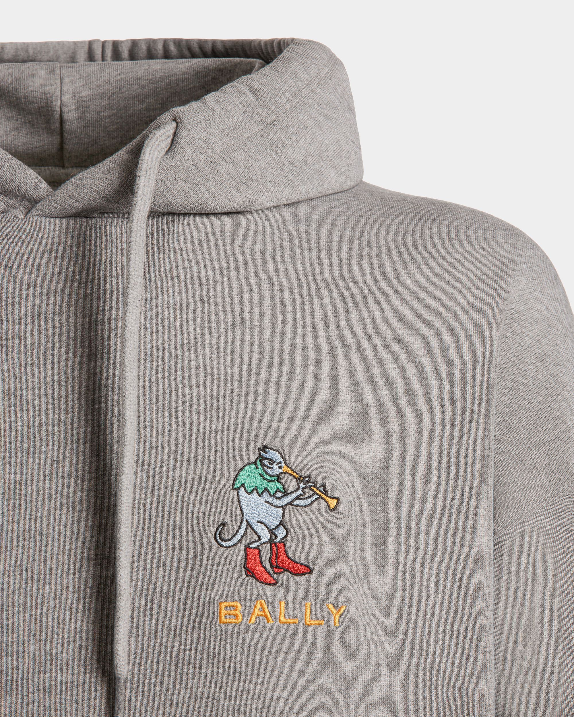 スウェットシャツ グレーメランジ コットン - 男性 - Bally - 04