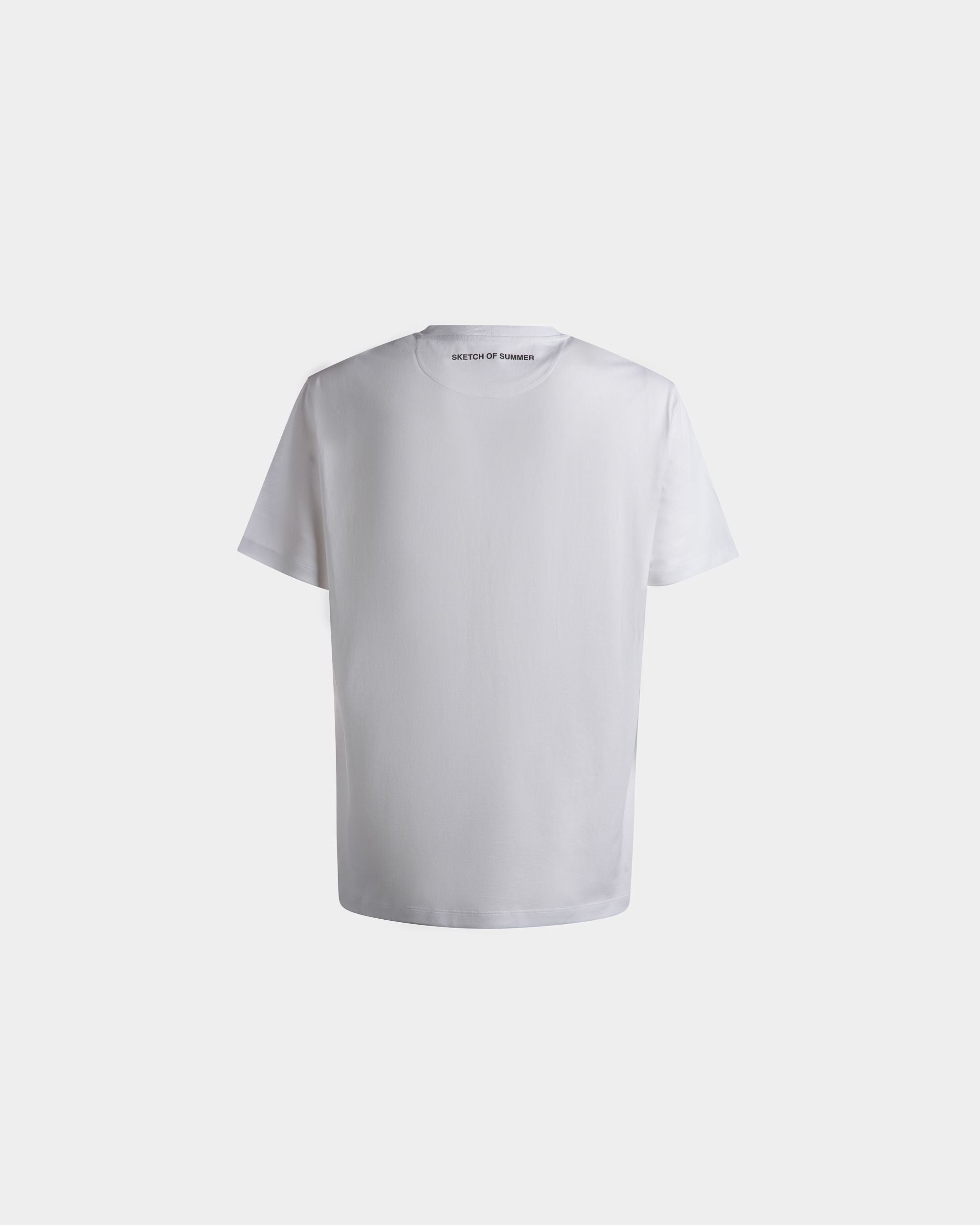 プリント Tシャツ ホワイト コットン - 男性 - Bally - 07
