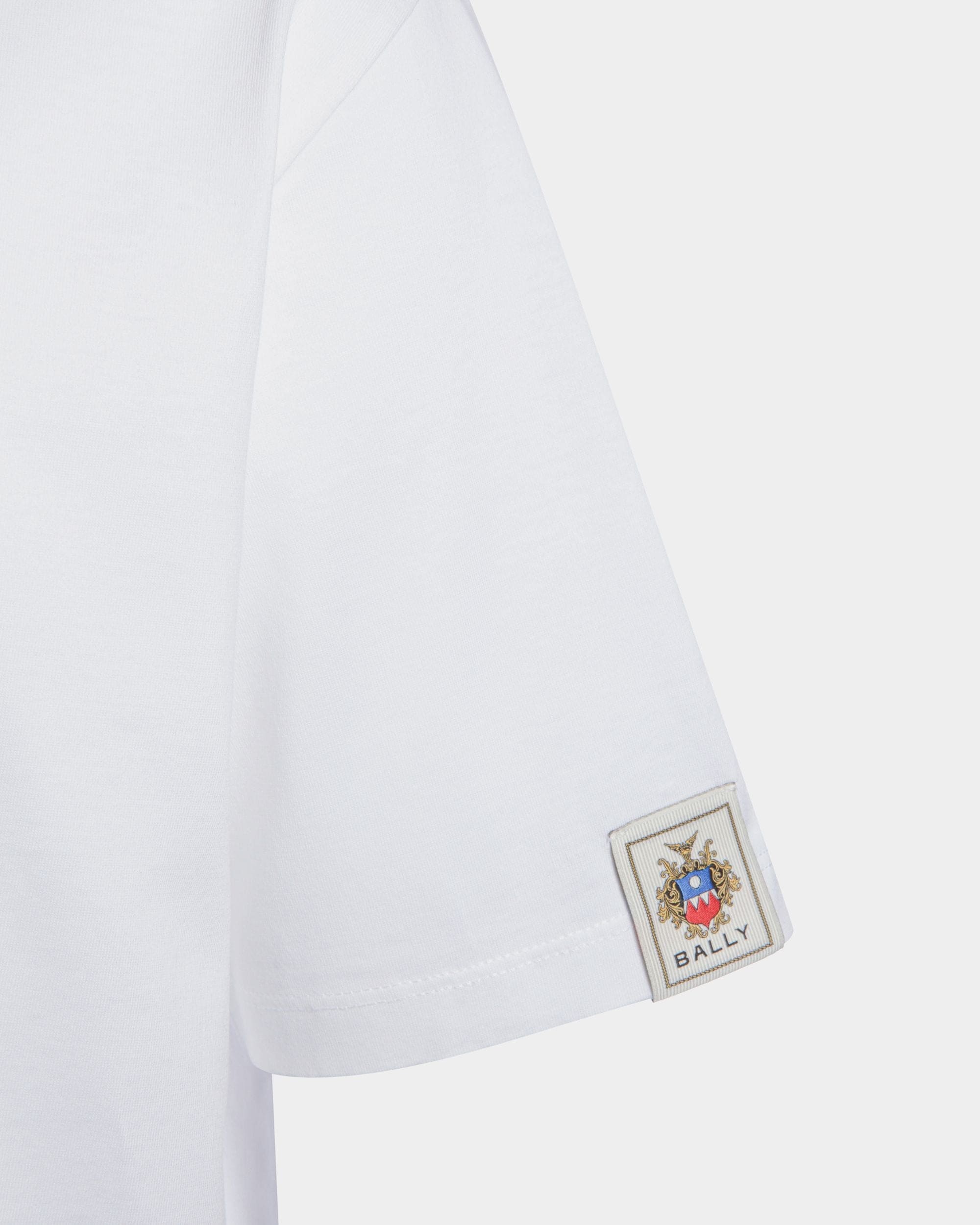 Tシャツ Ballyクレスト ホワイト コットン - 男性 - Bally - 02