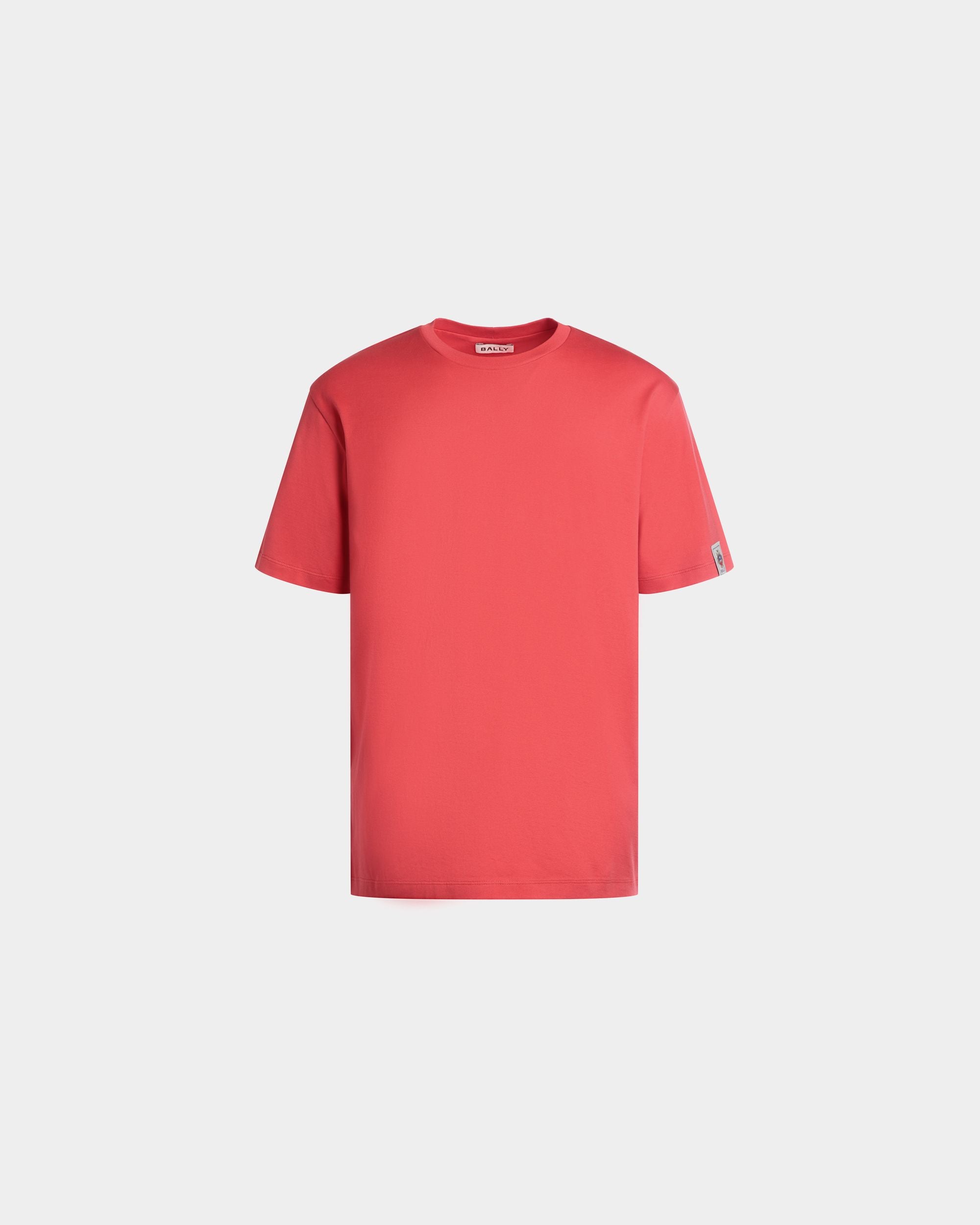 Tシャツ Ballyクレスト レッド コットン - 男性 - Bally - 01