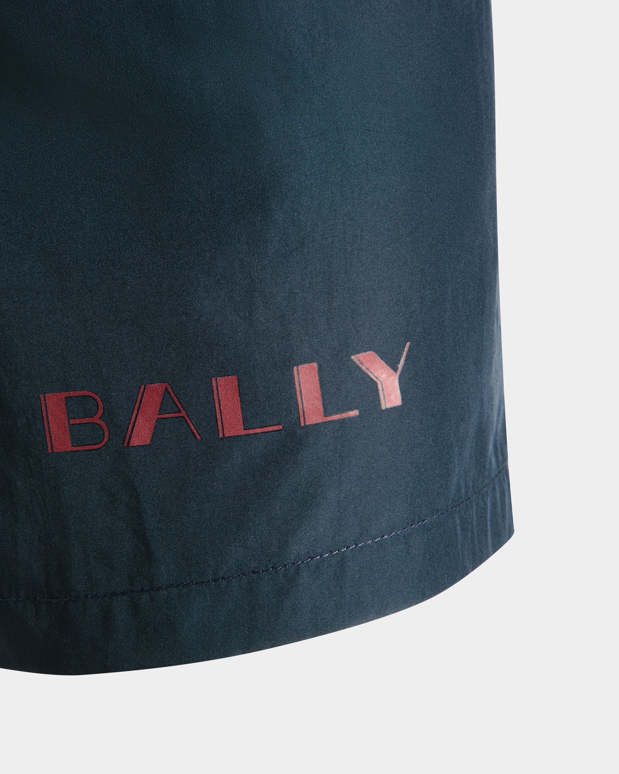 Summer Capsule スイムウェア ネイビーブルー テクニカルポプリン - 男性 - Bally - 05