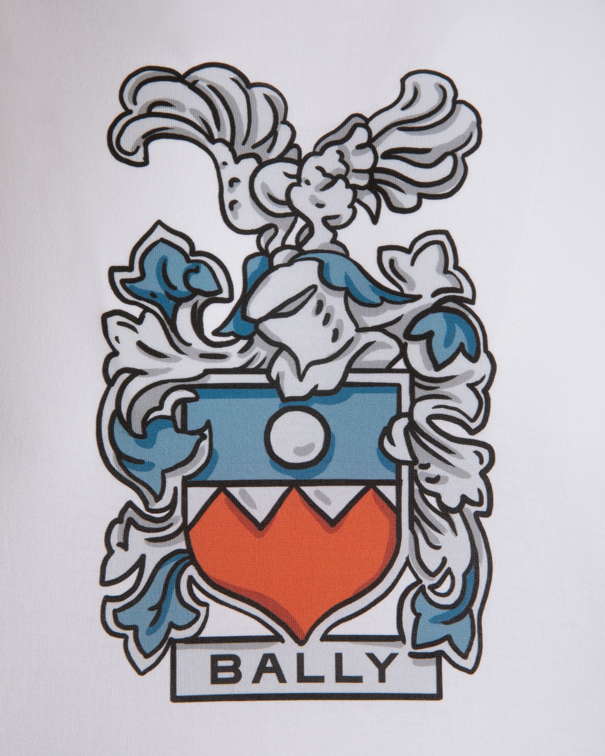 Tシャツ Ballyクレスト ホワイト コットン - 男性 - Bally - 03