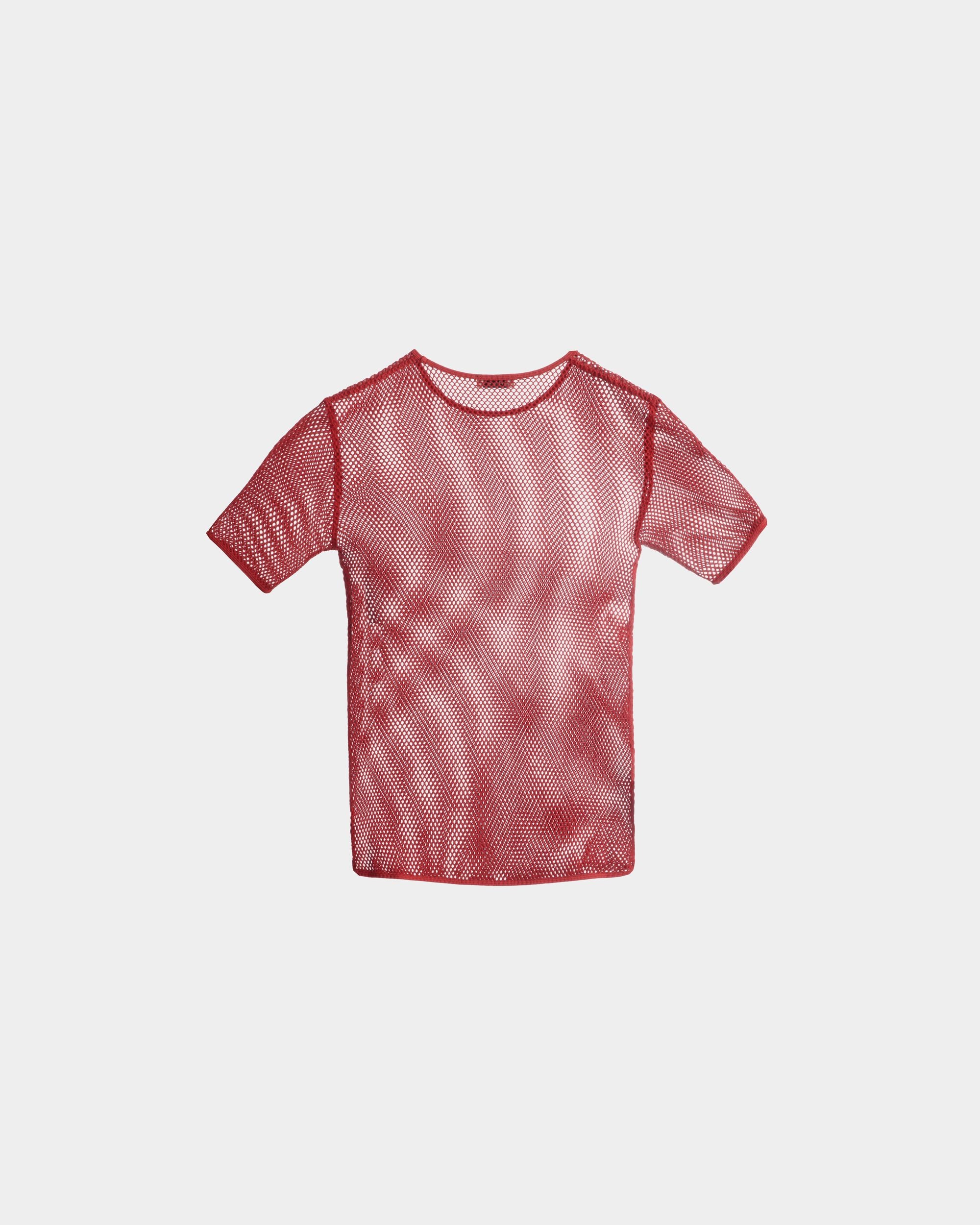 メッシュ Tシャツ レッド コットン - 男性 - Bally - 03