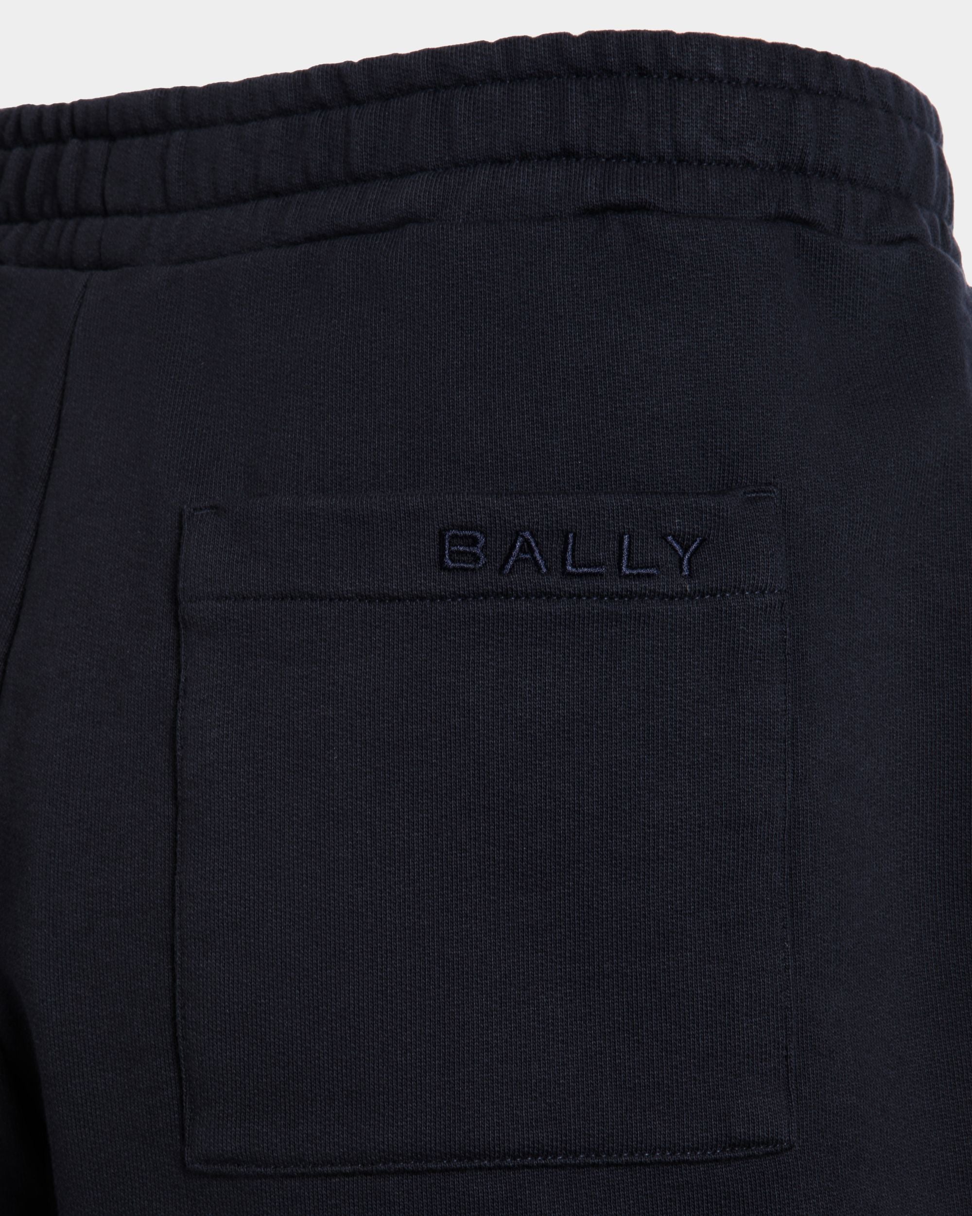 ショートパンツ Ballyフラッグ ネイビーブルー コットン - 男性 - Bally - 04