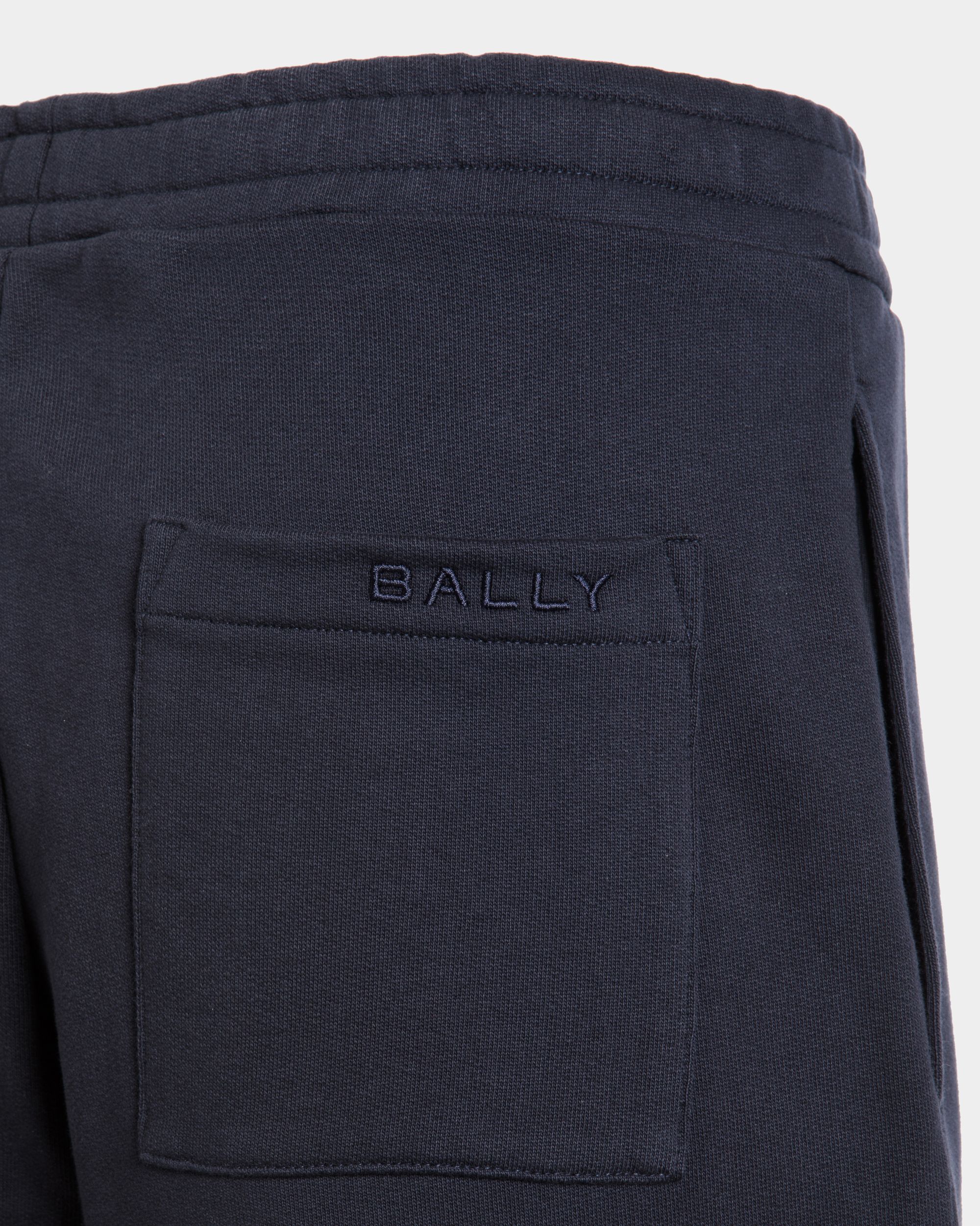 スウェットパンツ Ballyフラッグ ネイビーブルー コットン - 男性 - Bally - 04
