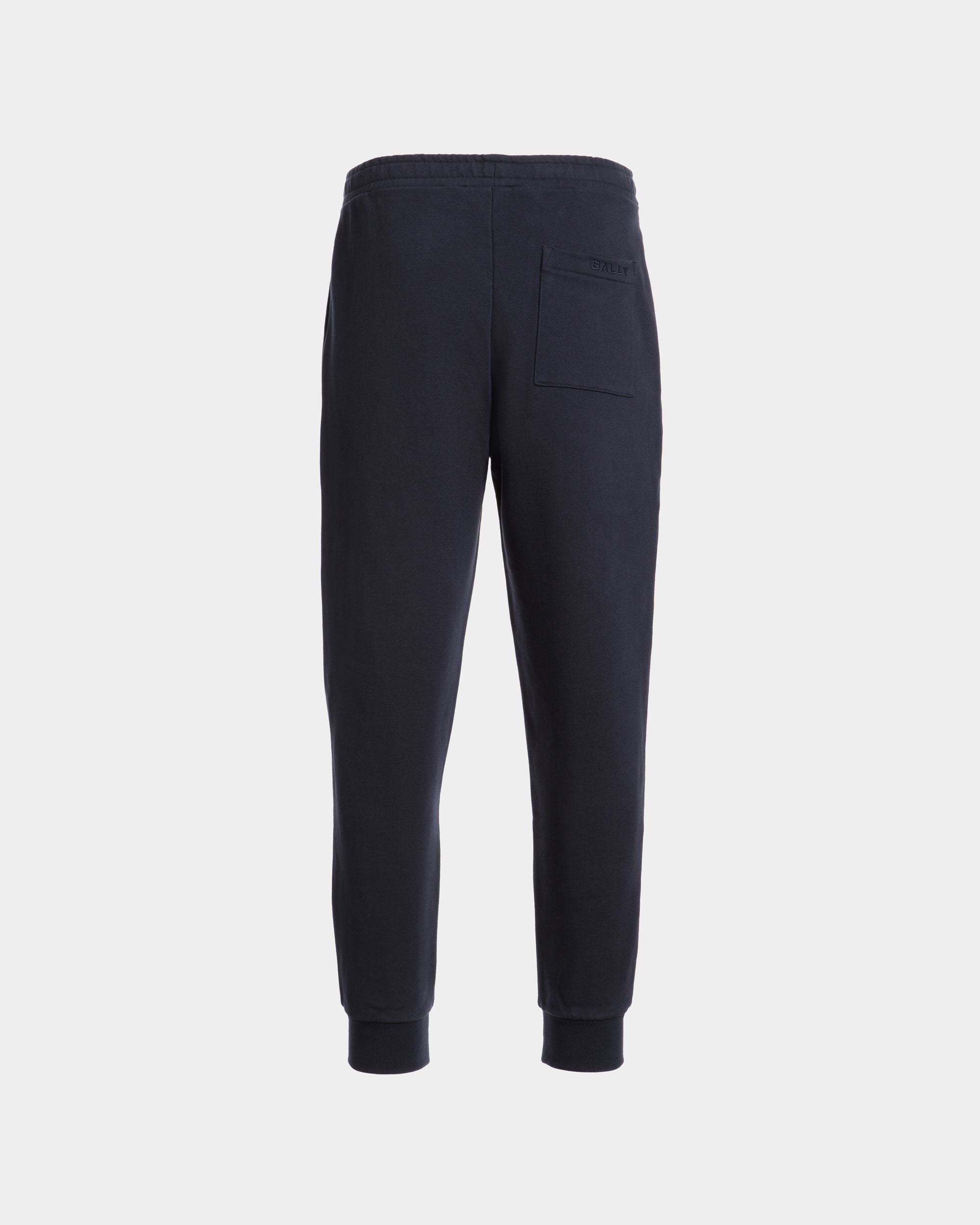 スウェットパンツ Ballyフラッグ ネイビーブルー コットン - 男性 - Bally - 07