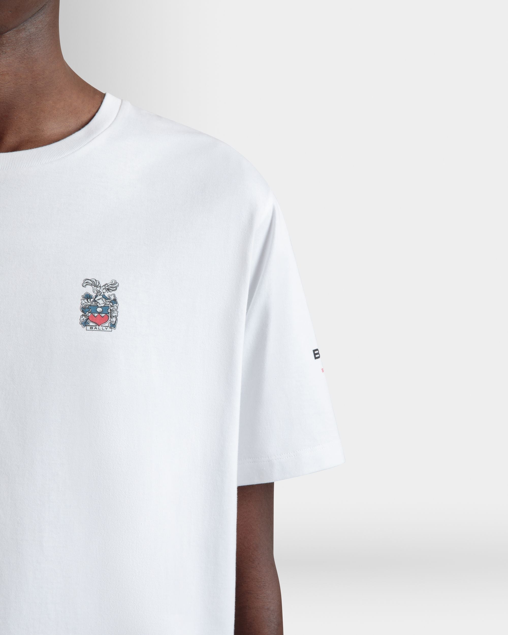 Tシャツ ホワイト コットン - 男性 - Bally - 03