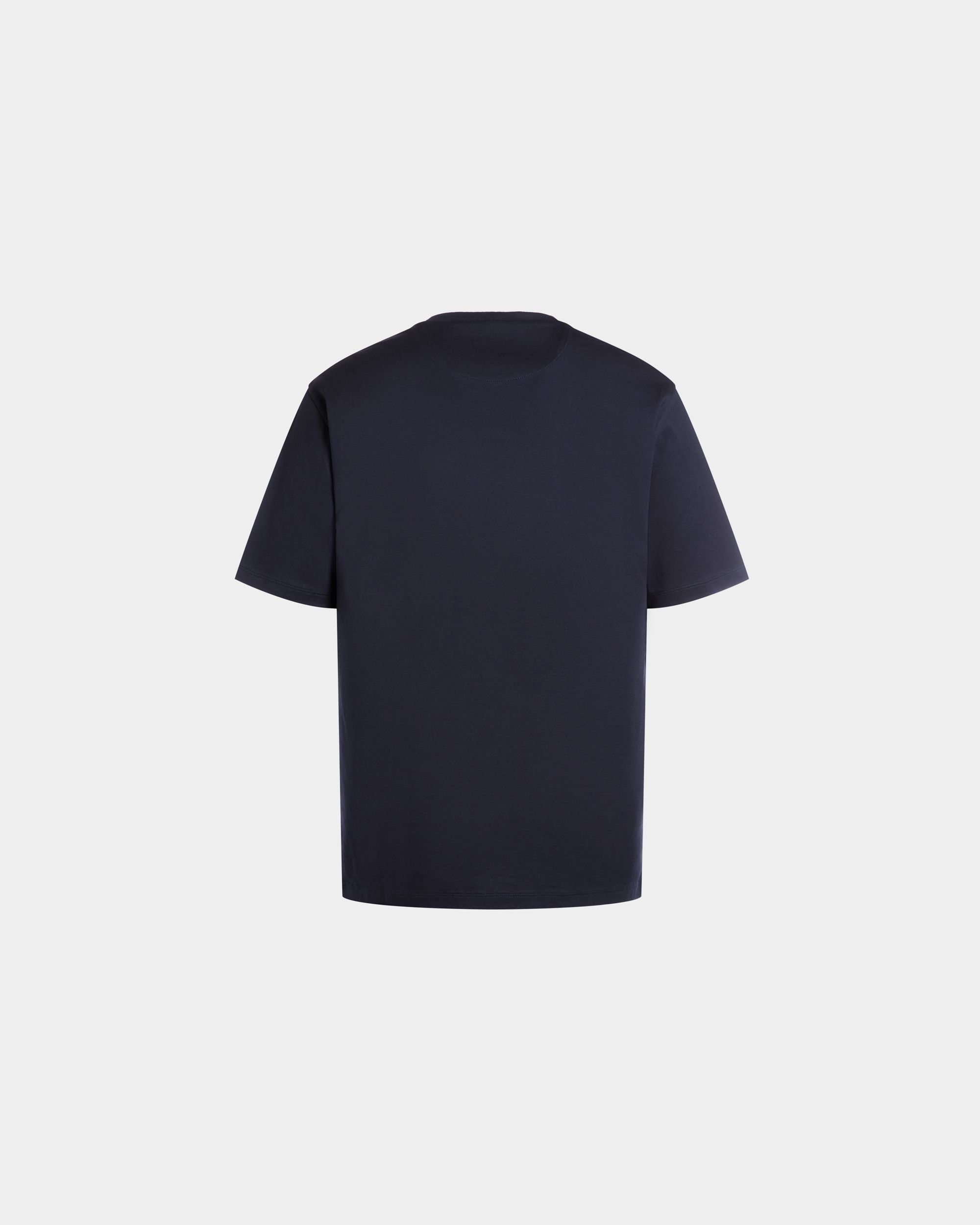 Tシャツ マッシュルームモチーフ ネイビーブルー コットン - 男性 - Bally - 07