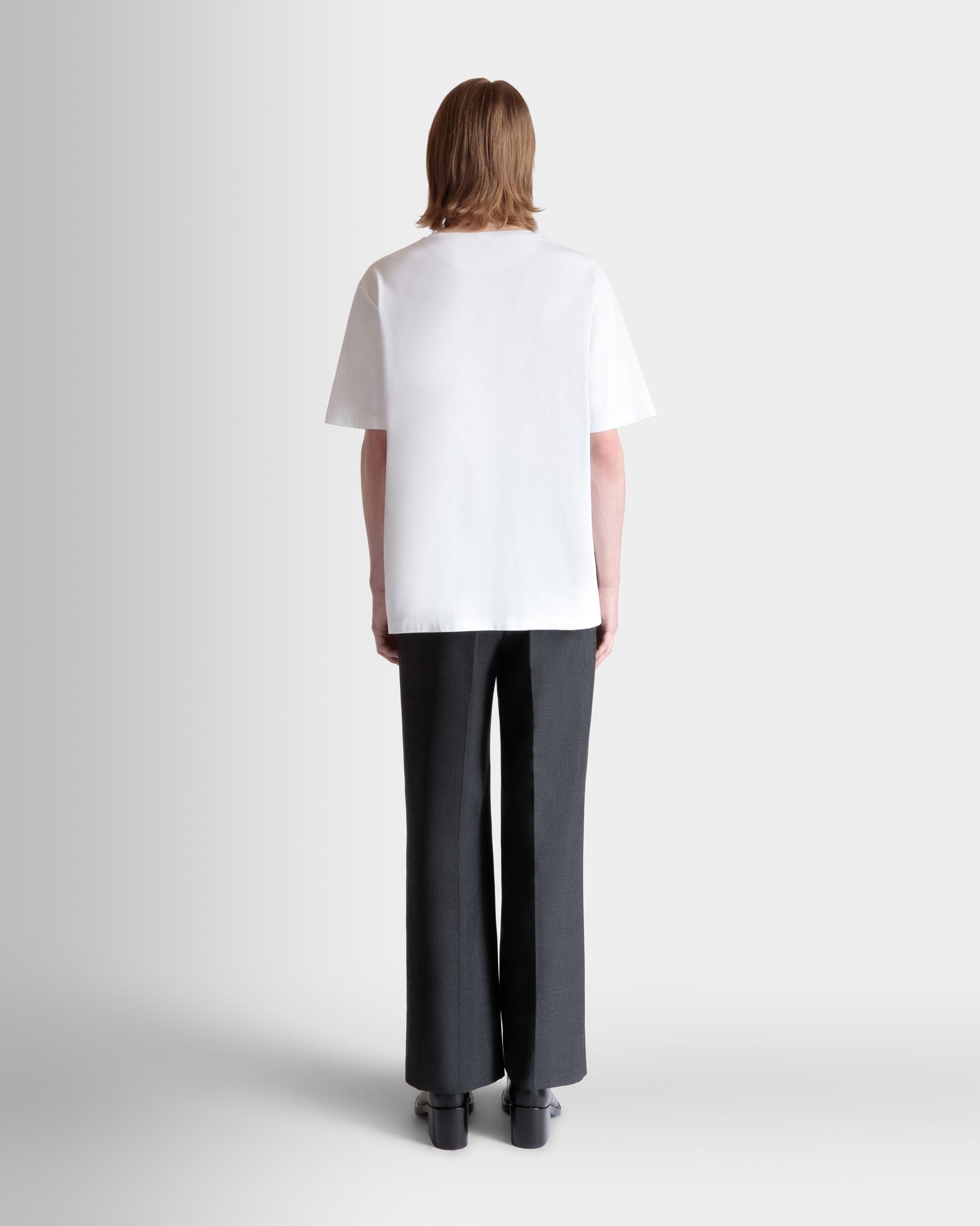 Tシャツ Beni Bischof Rocking Ballyグラフィック ホワイト コットン - 男性 - Bally - 06