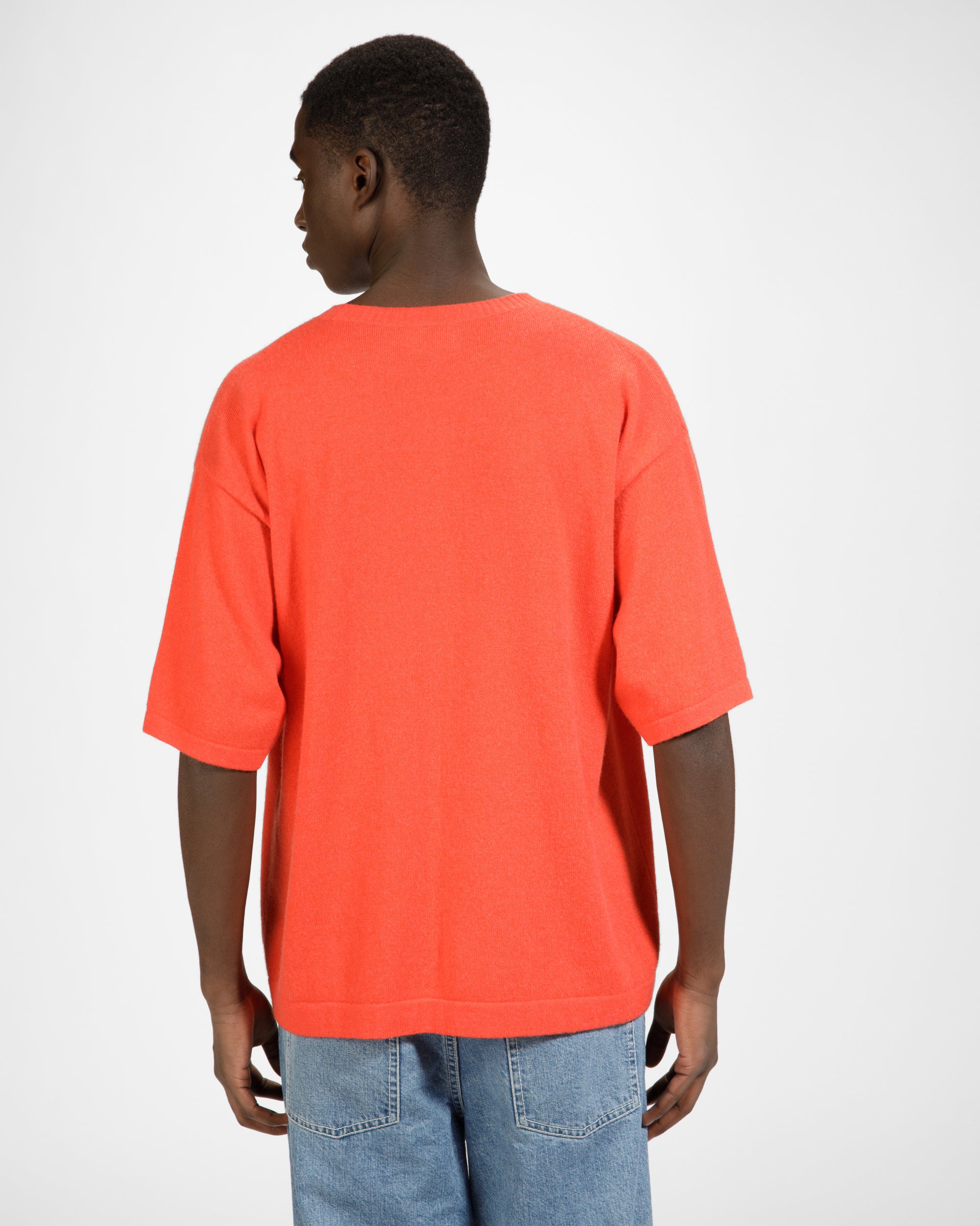 カシミア ニット Tシャツ オレンジ カシミア ニット Tシャツ - 男性 - Bally - 02