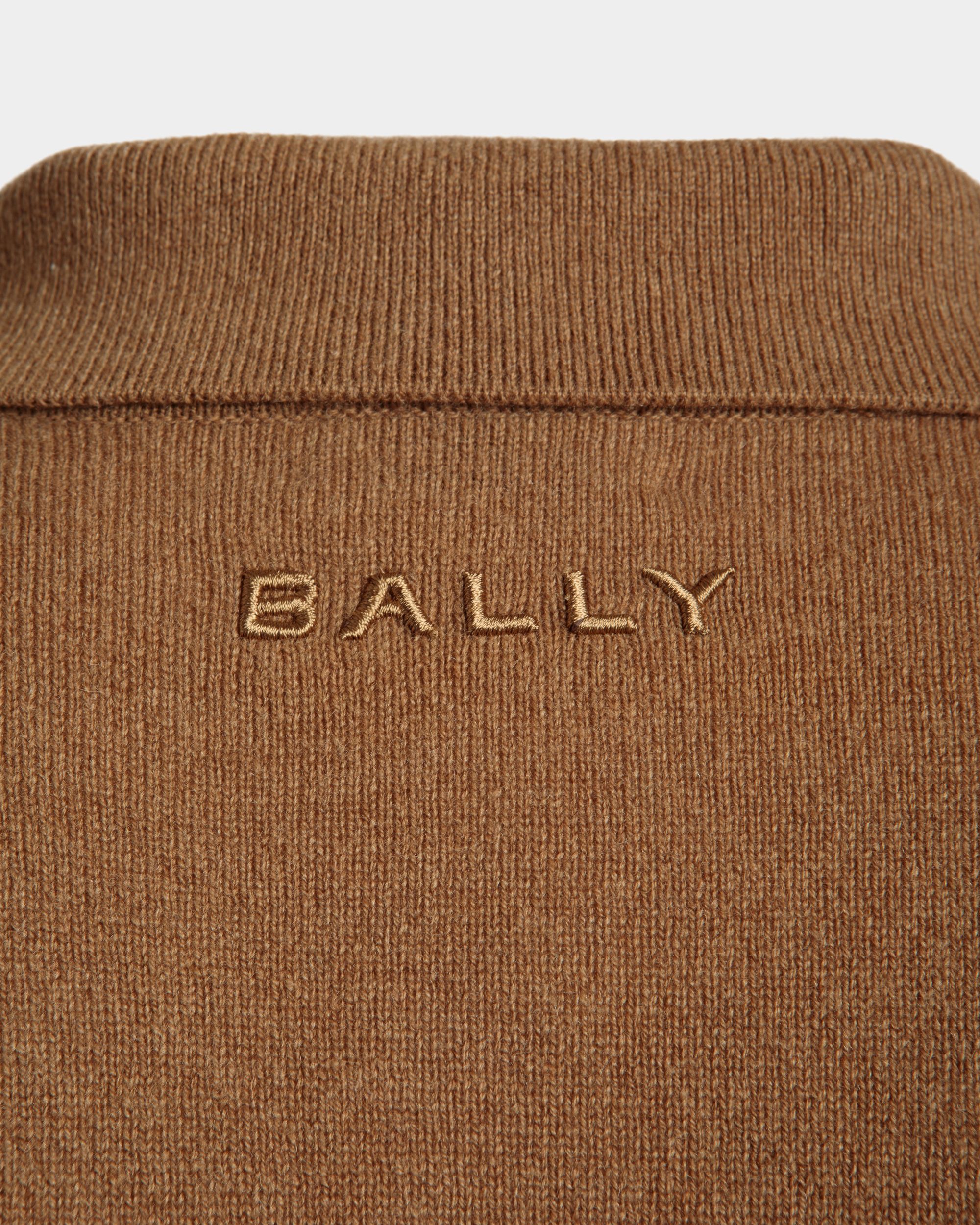 ロングスリーブ シャツ ロゴ ブラウン カシミア - 男性 - Bally - 04