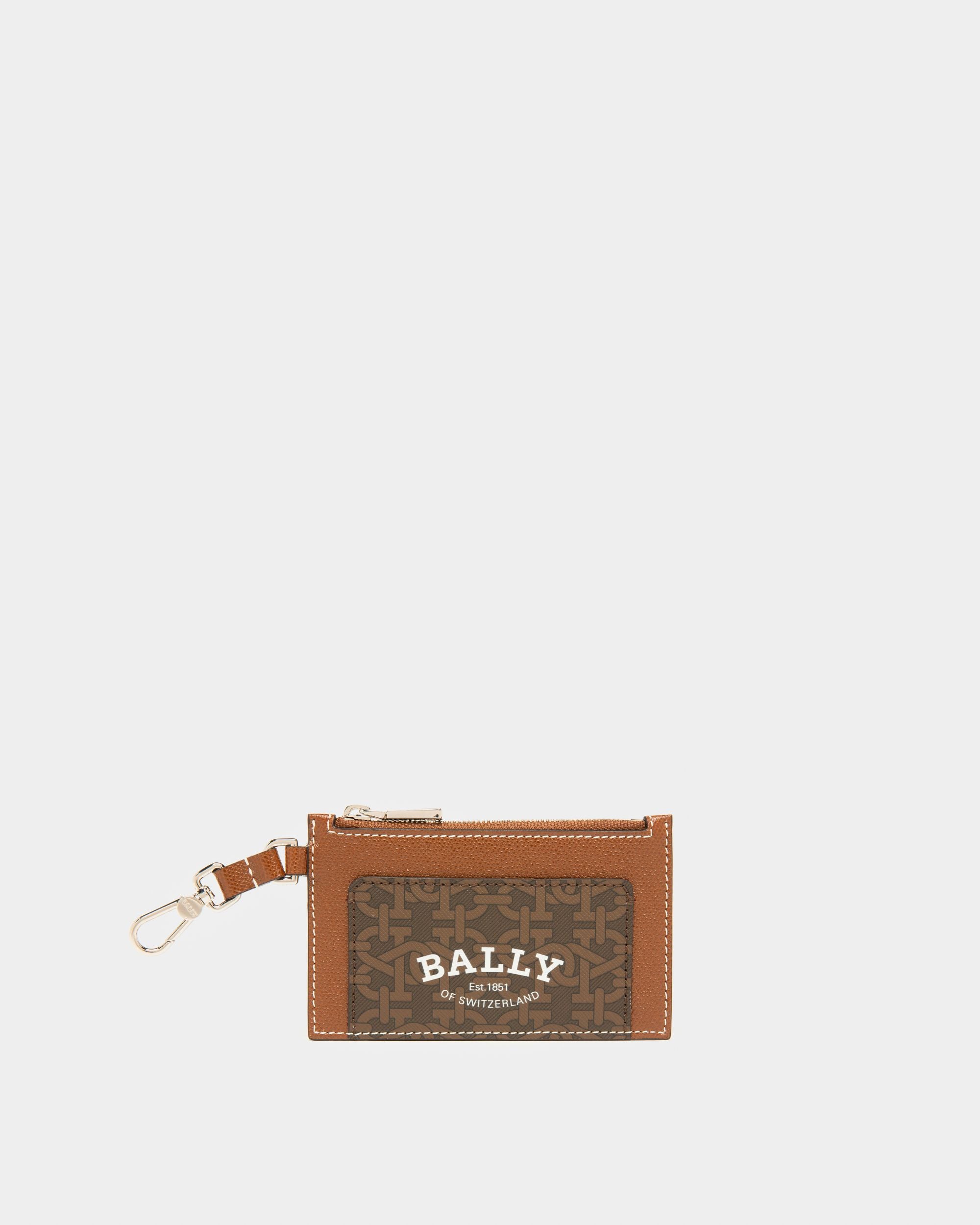 Babeel ブラウン Tpu カードホルダー - 男性 - Bally - 01