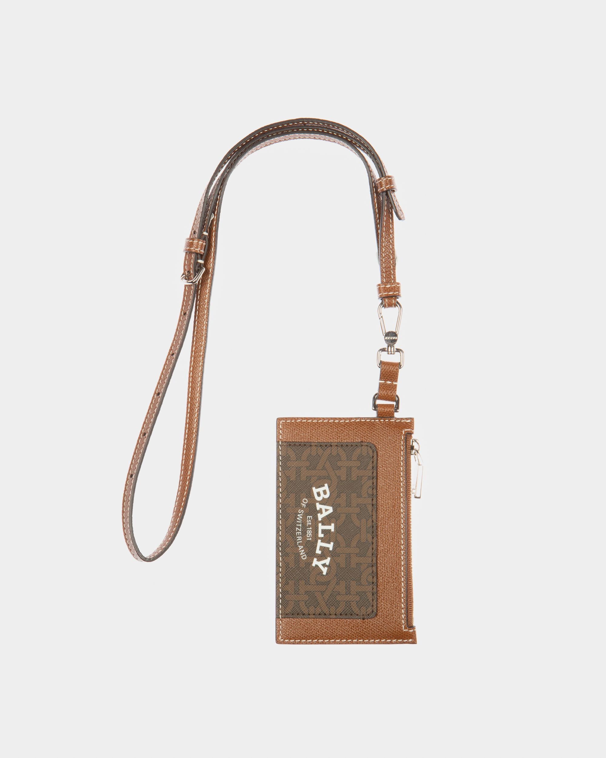Babeel ブラウン Tpu カードホルダー - 男性 - Bally - 05