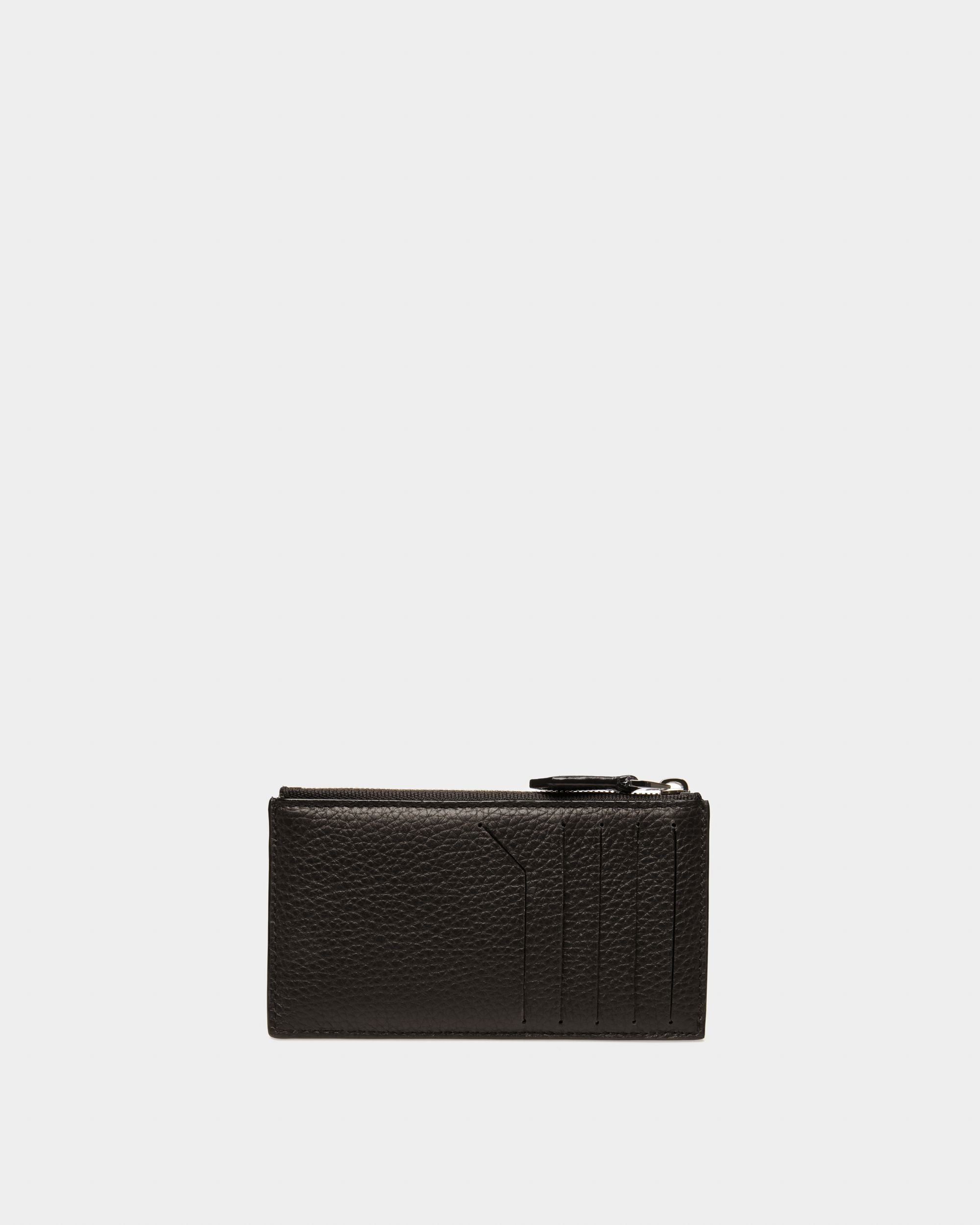 Sythom ブラック レザー ビジネスカードホルダー - 男性 - Bally - 02