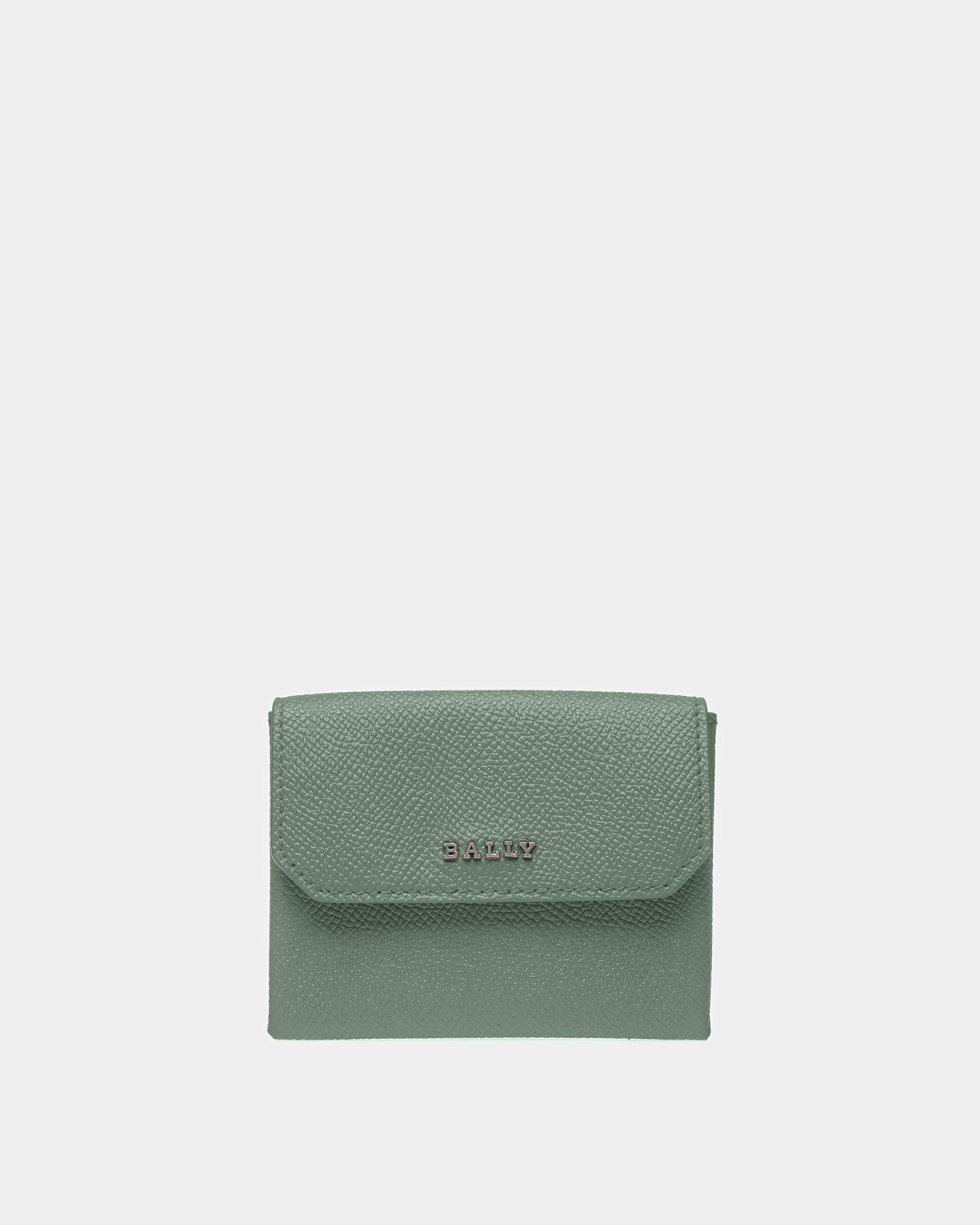 Bylal ブラック＆セージ レザー ビジネスカードホルダー - 男性 - Bally - 01