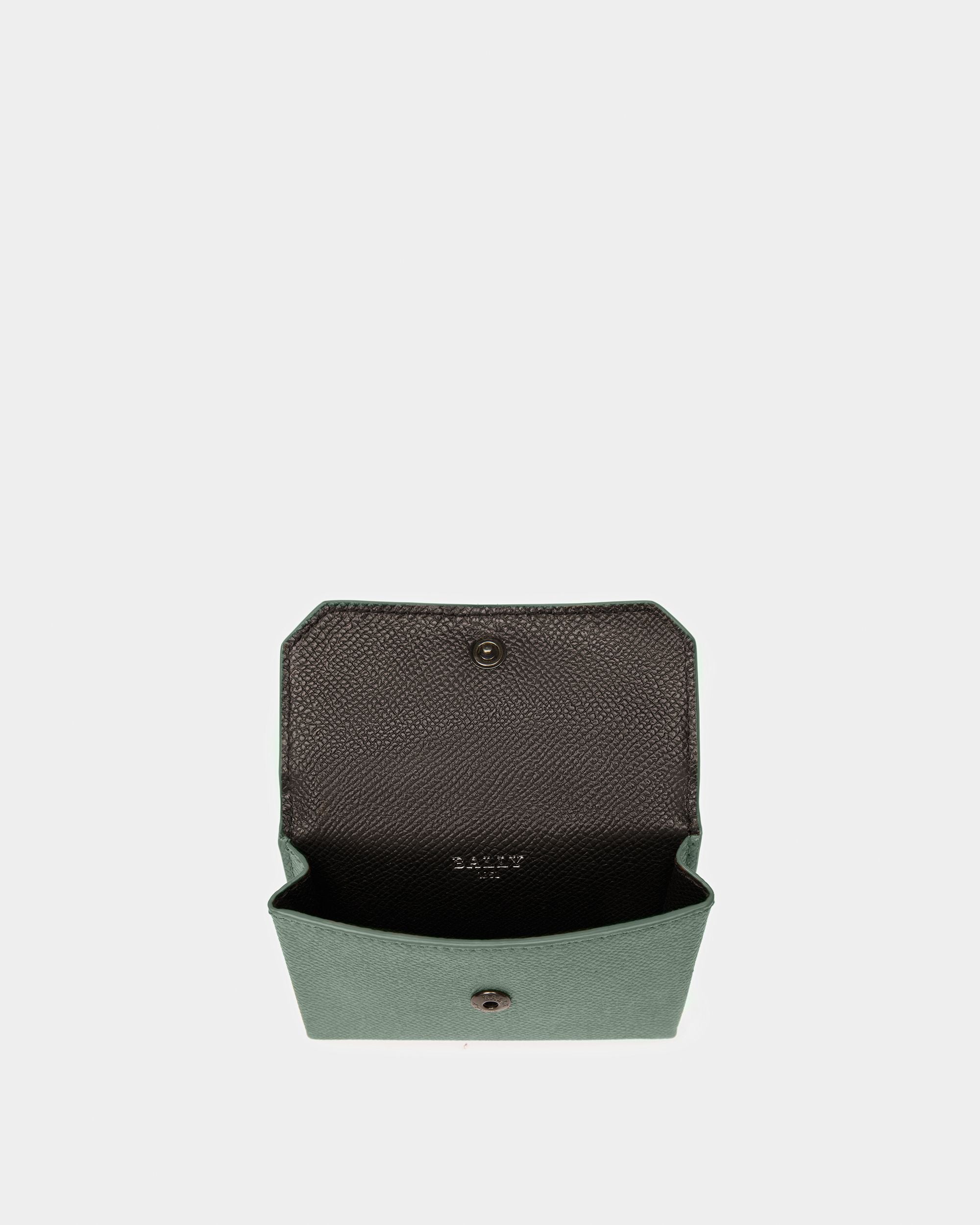 Bylal ブラック＆セージ レザー ビジネスカードホルダー - 男性 - Bally - 03