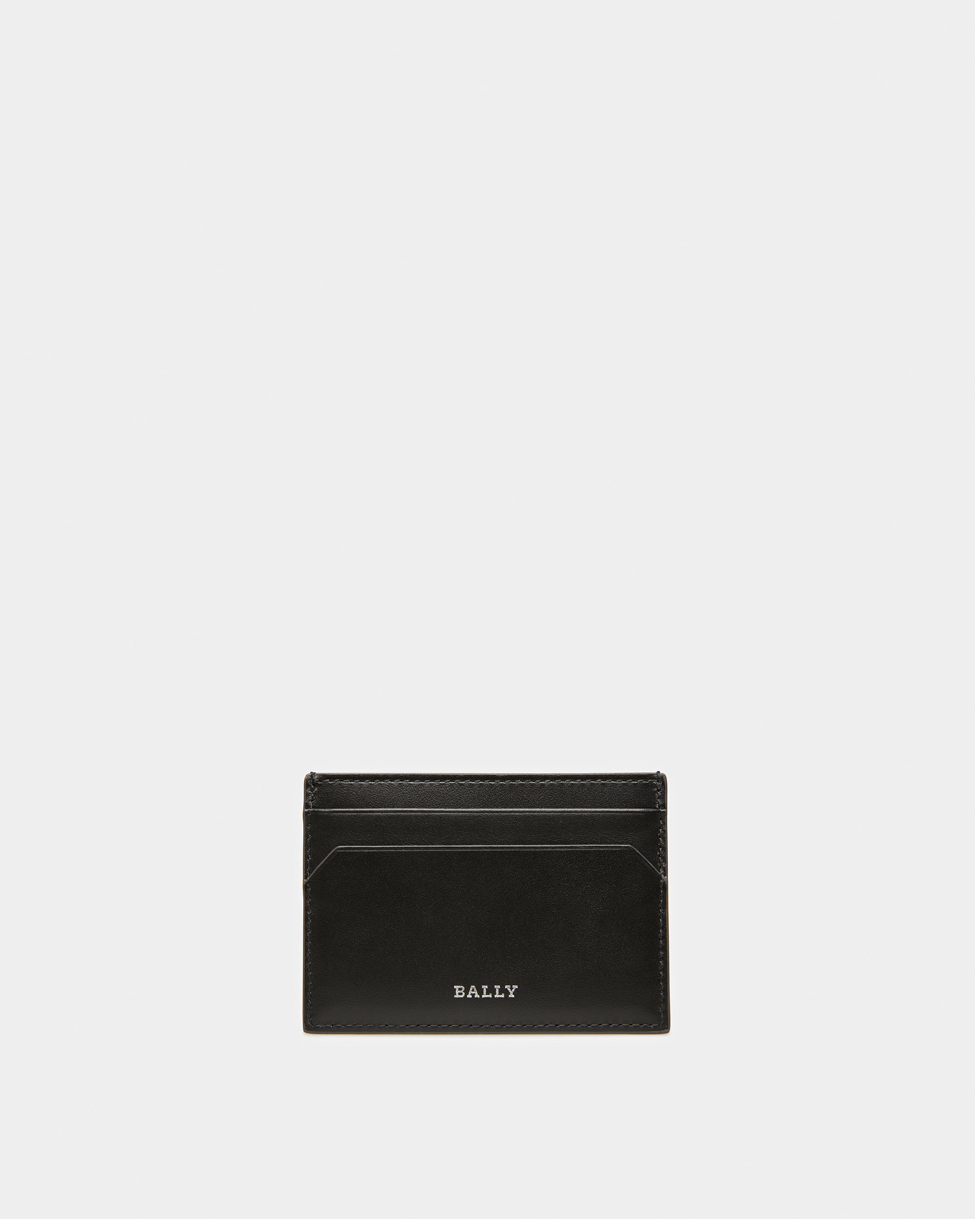 Bhar ブラック レザー クラシック カードホルダー - 男性 - Bally - 01