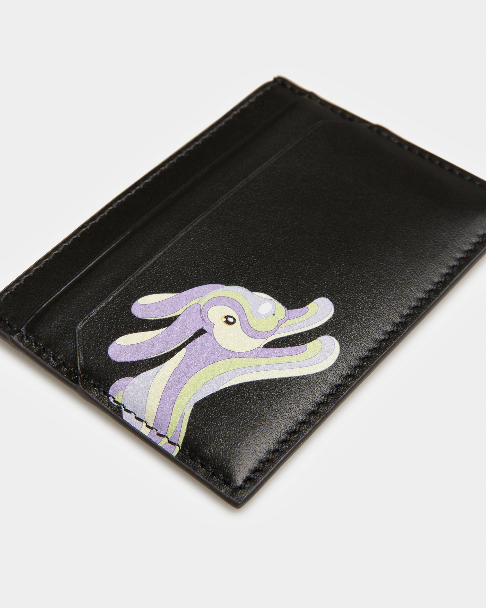 Bhar ブラック レザー クラシック カードホルダー - 男性 - Bally - 04