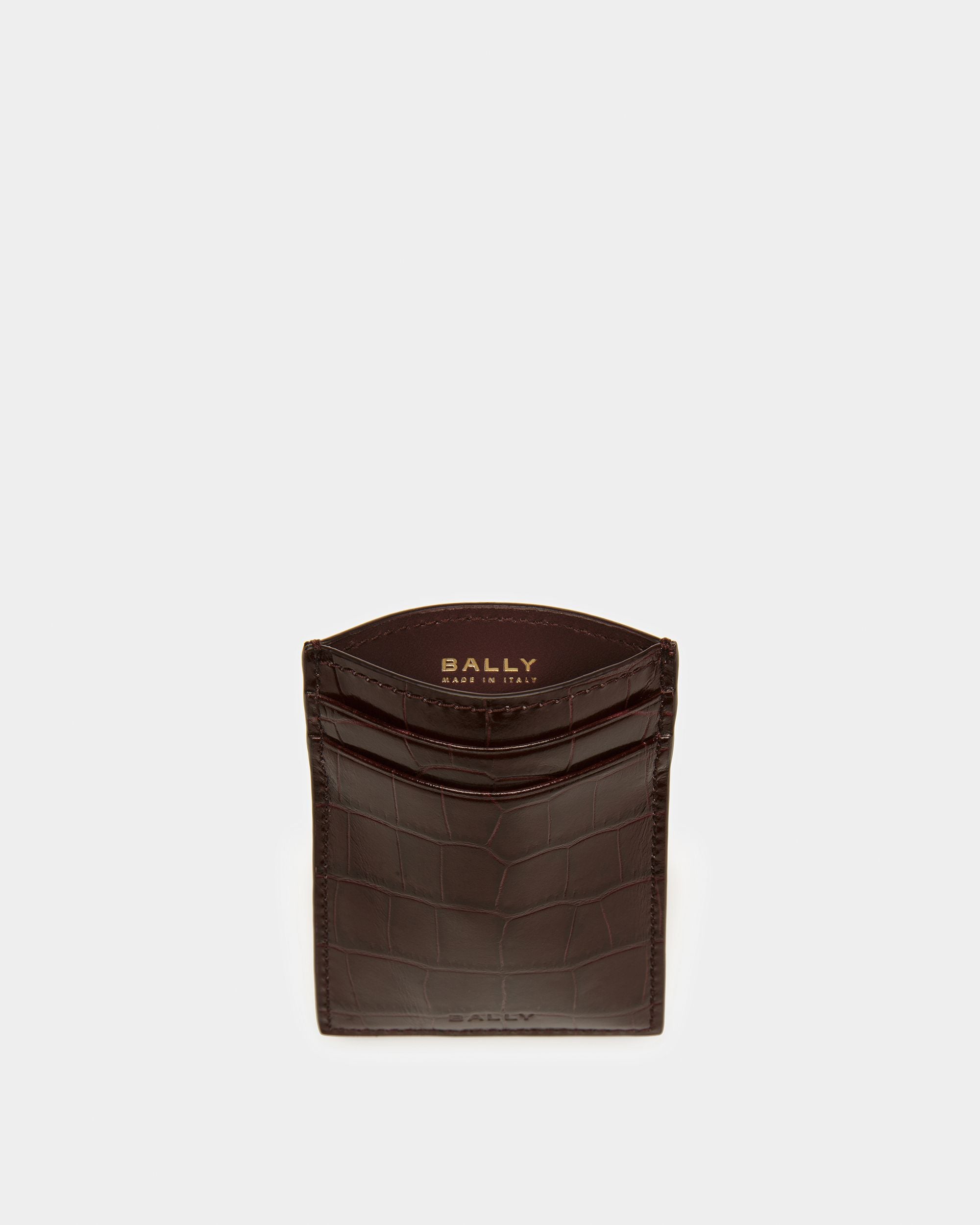 ビジネスカードホルダー クロコダイルエンボス - 男性 - Bally - 03