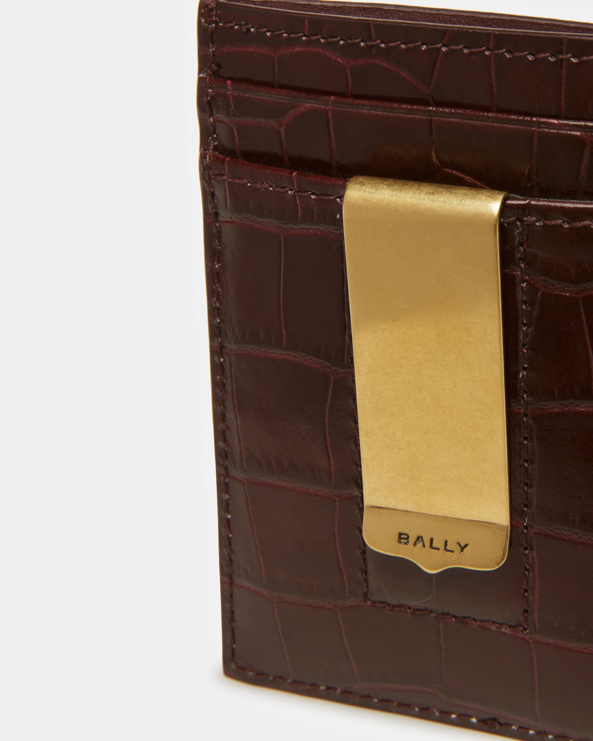 ビジネスカードホルダー クロコダイルエンボス - 男性 - Bally - 04