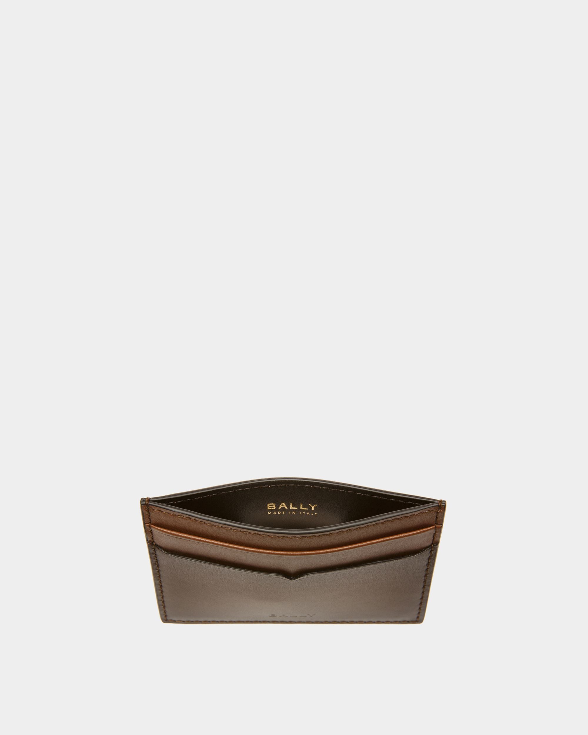 Speciale カードホルダー ブラウン レザー - 男性 - Bally - 03