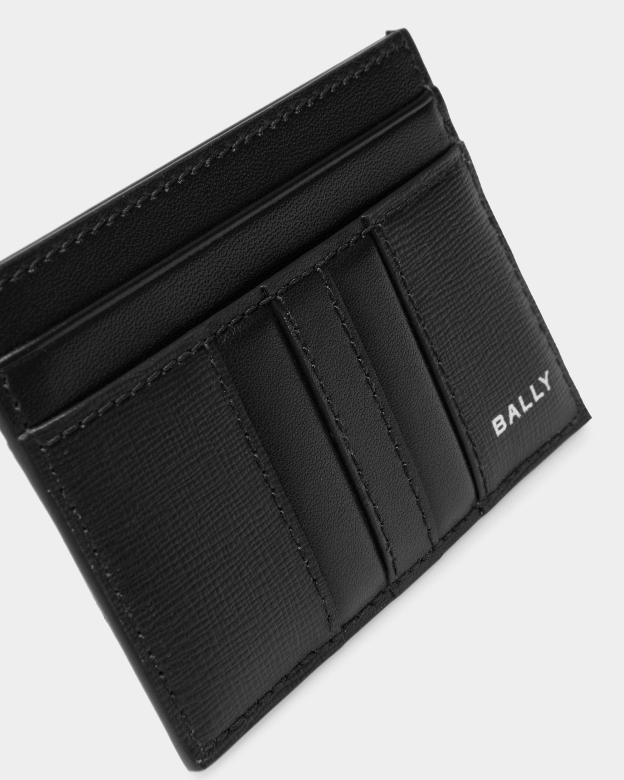 Mythos カードホルダー ブラック リサイクルレザー - 男性 - Bally - 05