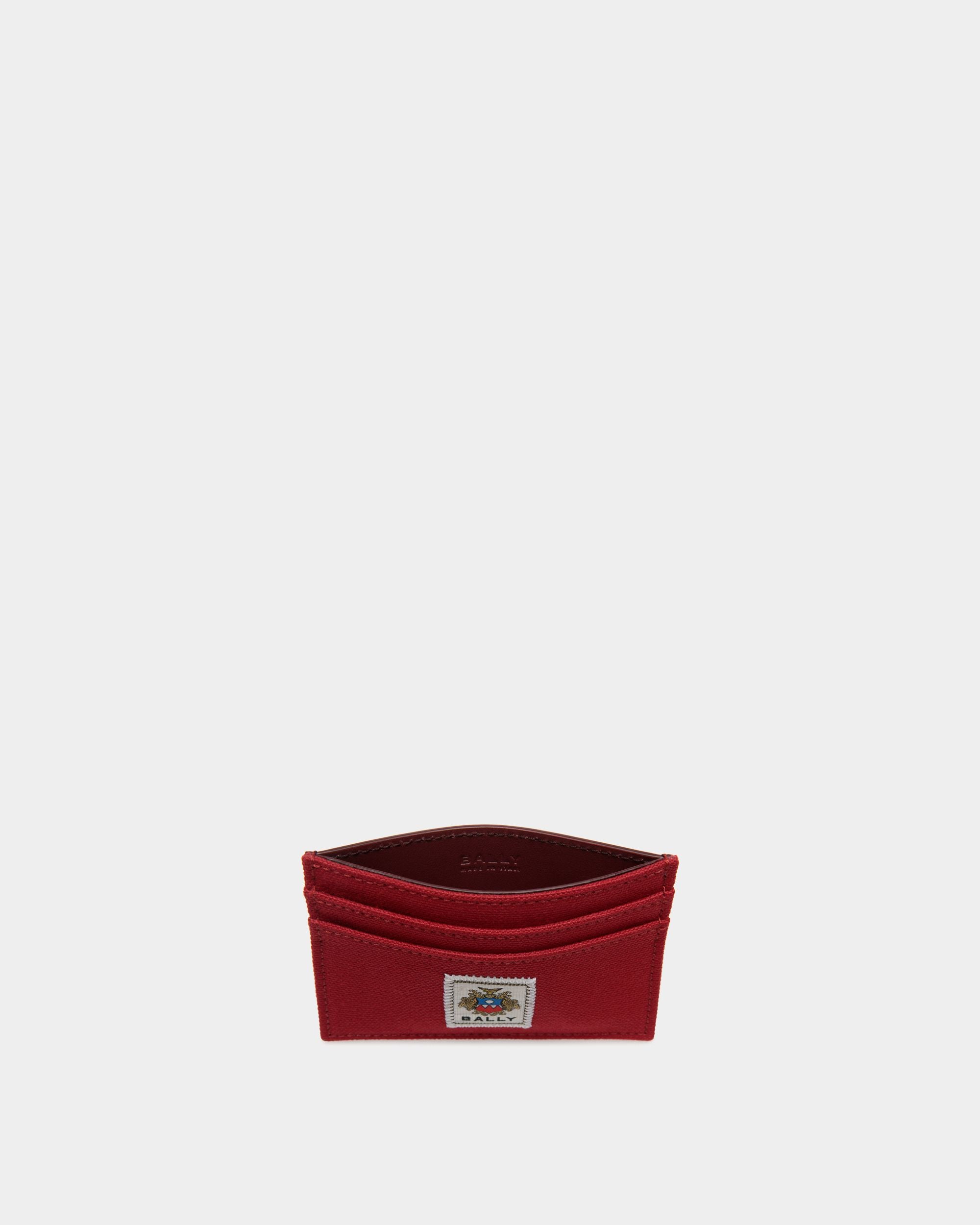 Easy Bally カードホルダー Candy Red コットン キャンバス - 男性 - Bally - 03