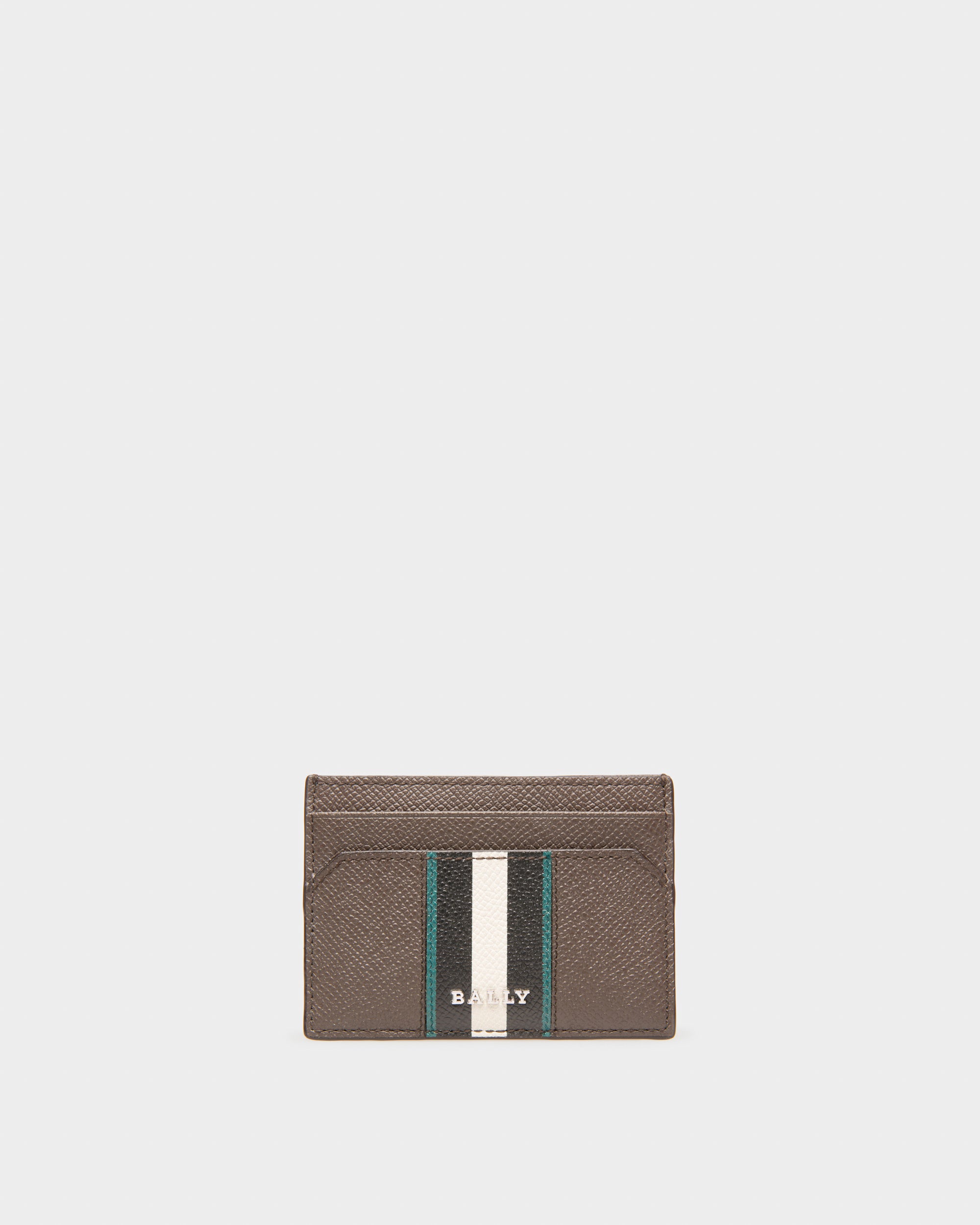 Bhar アーミーグリーン レザー カードホルダー - 男性 - Bally - 01