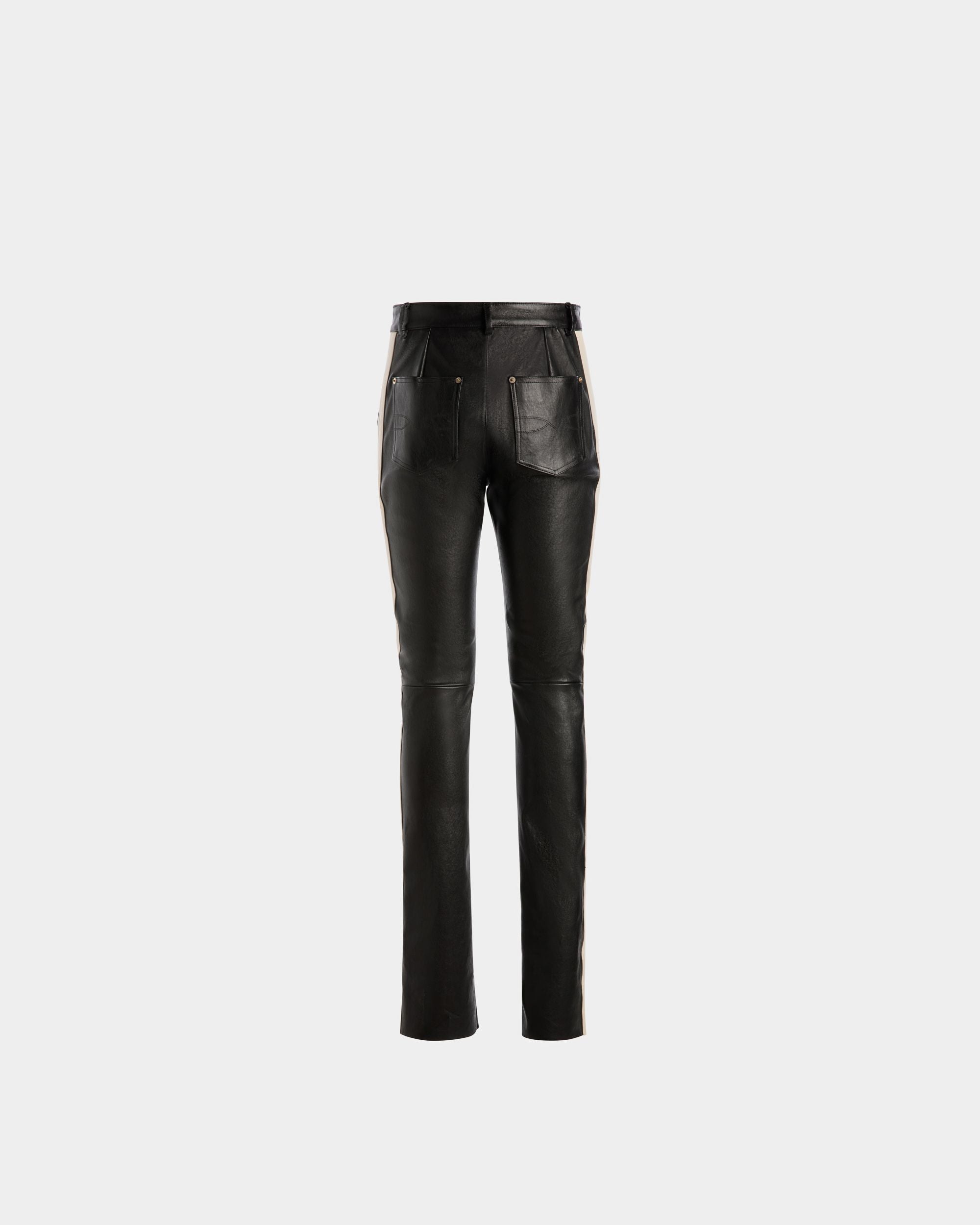 ナッパレザー ストレッチ パンツ ブラック レザー - 男性 - Bally - 07