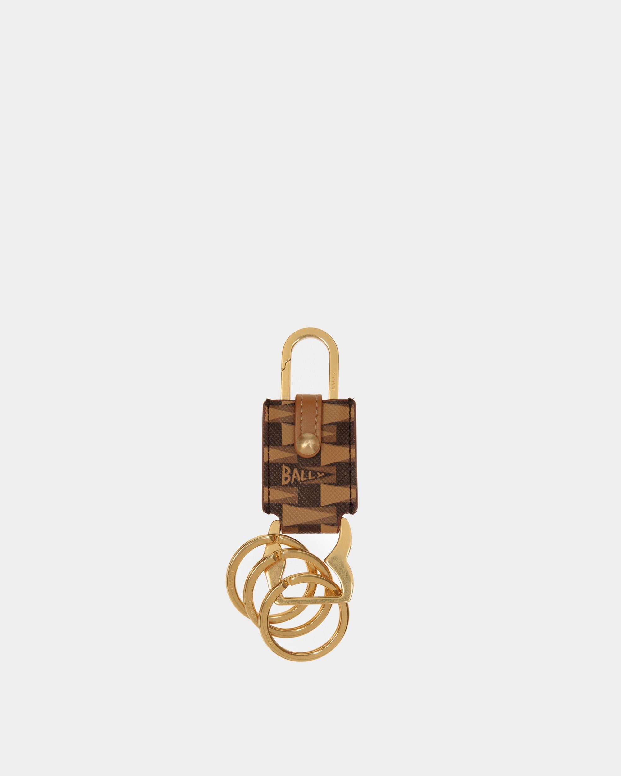 Pennant キーホルダー デザートブラウン TPU - 男性 - Bally - 01