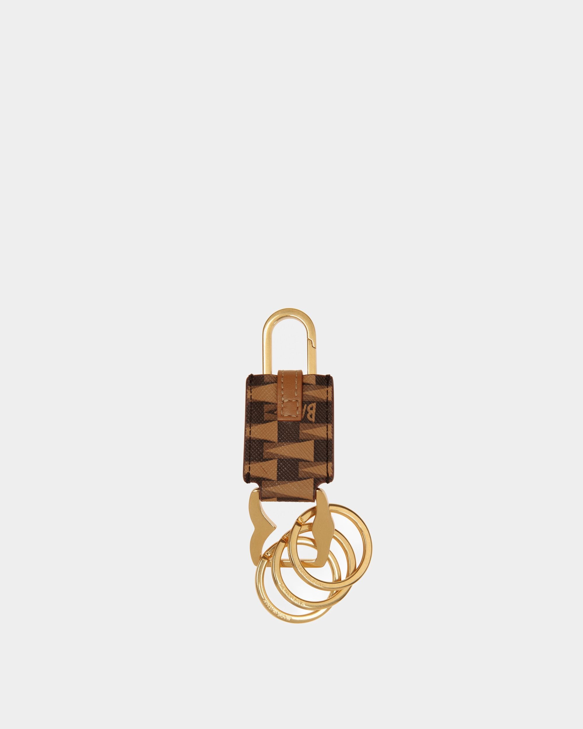 Pennant キーホルダー デザートブラウン TPU - 男性 - Bally - 02
